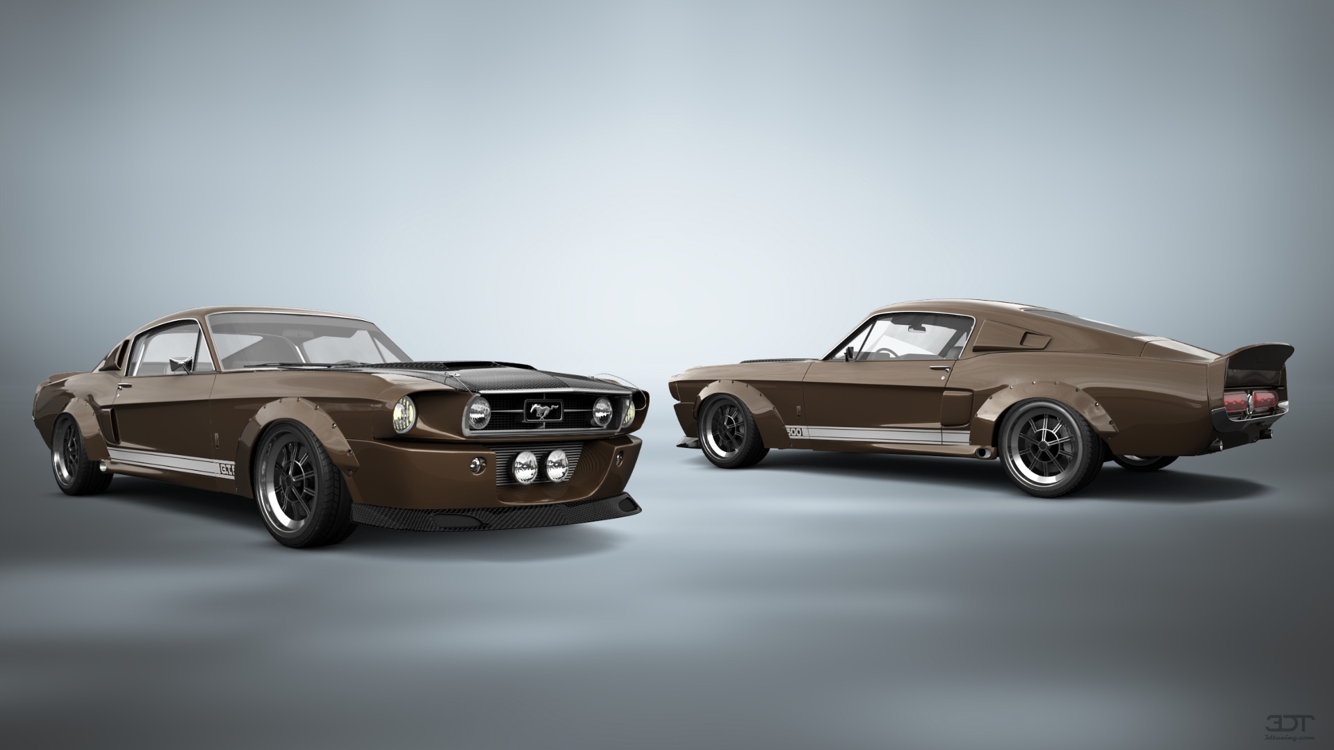 Mustang GT500 2 Door Coupe 1968 tuning