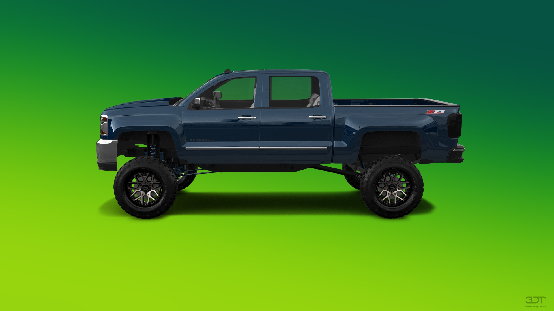 Chevrolet Silverado 1500 4 Door pickup truck 2016 tuning