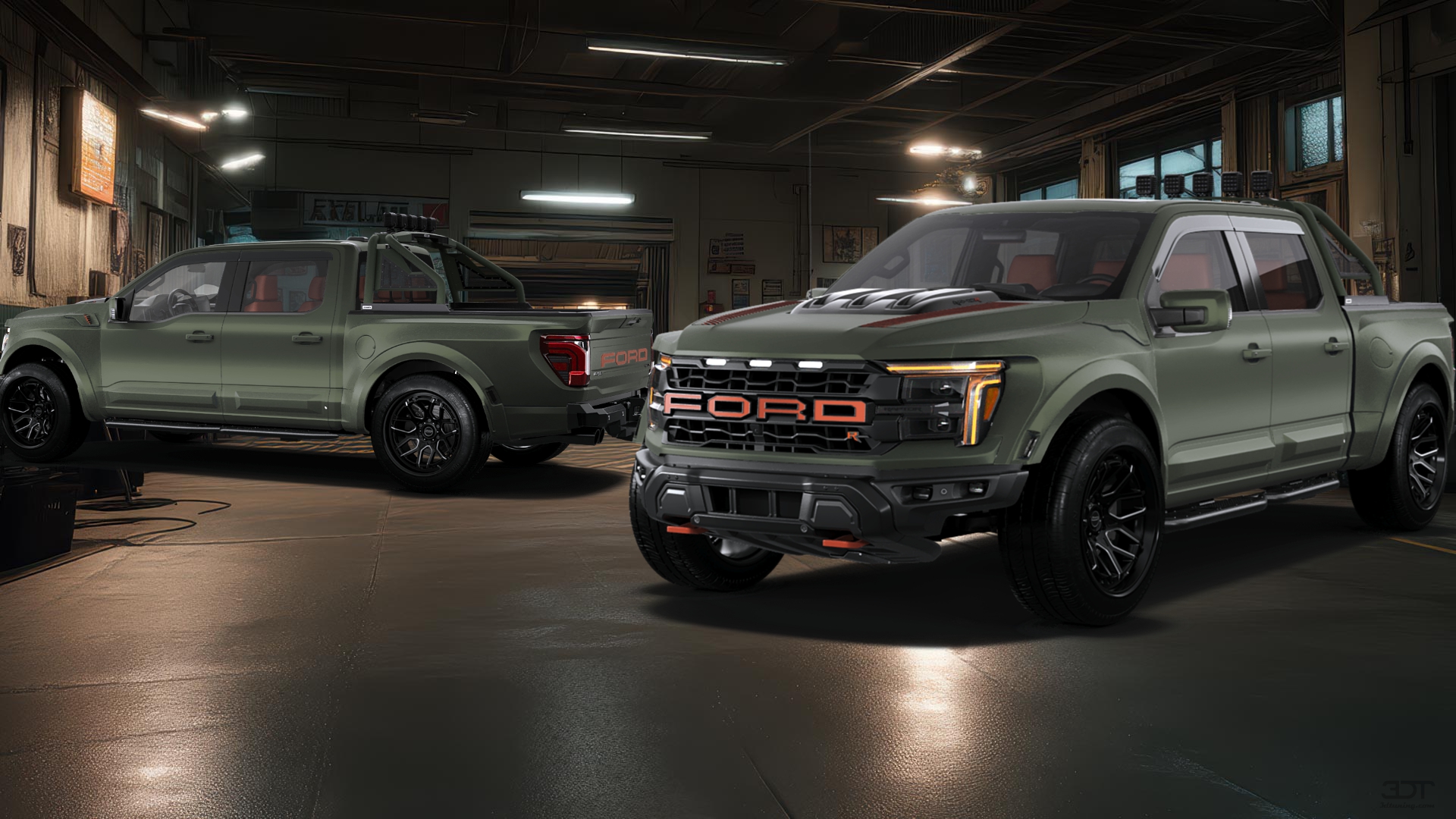 Ford F-150 Raptor 4 Door pickup truck 2024 tuning