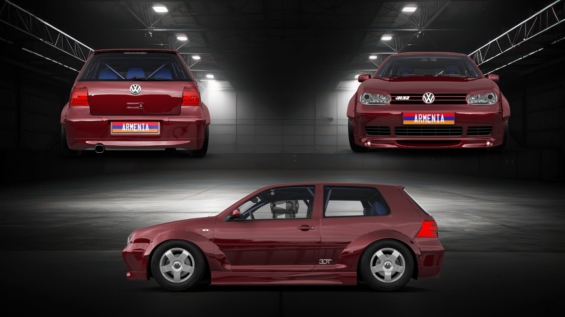 Volkswagen Golf 4 (mk4) 3 Door Hatchback 1997 tuning