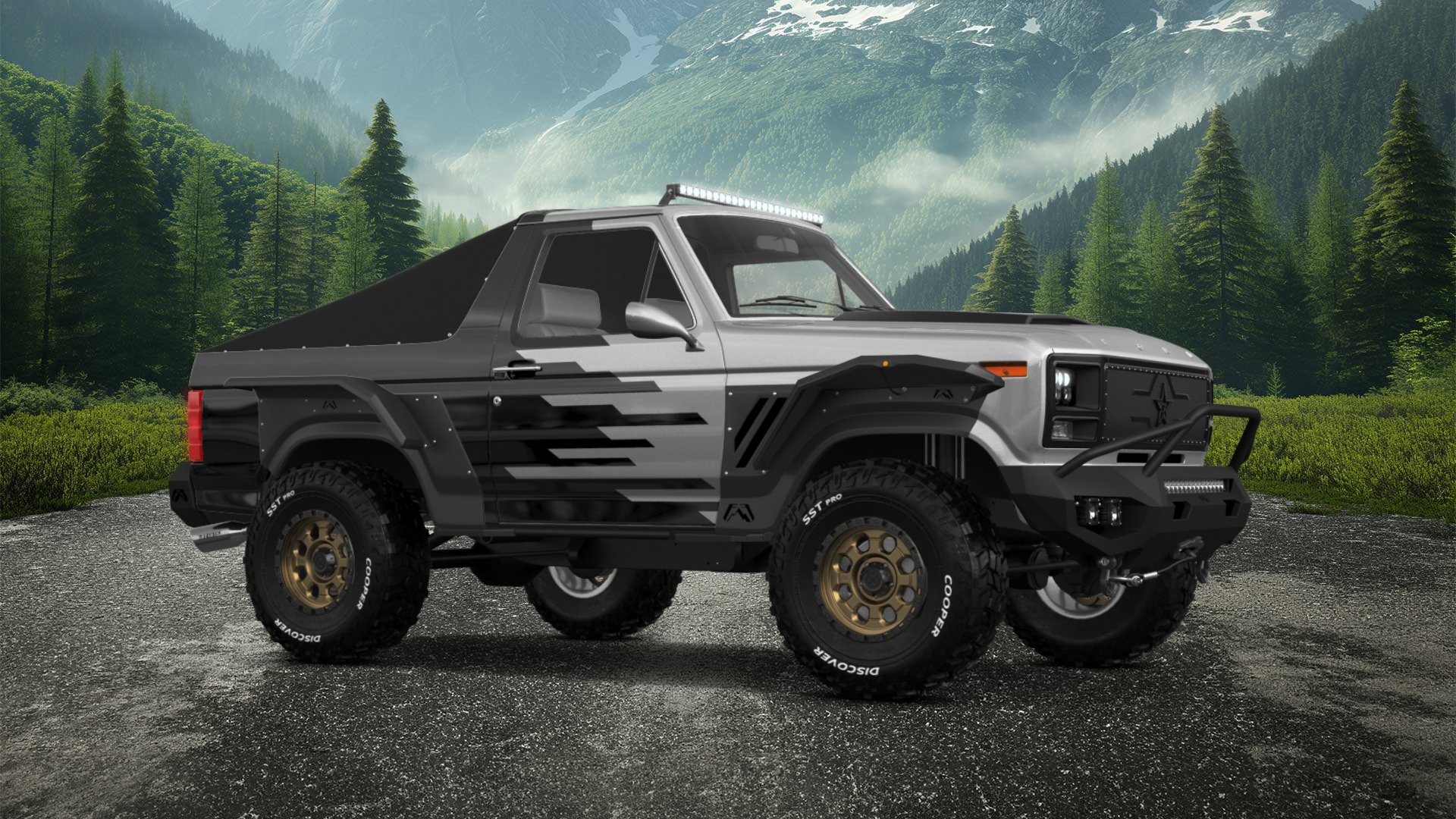 Ford Bronco 3 Door SUV 1980
