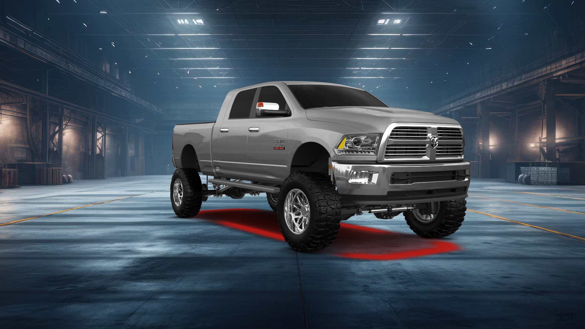 Dodge Ram 2500 Mega Cab 6.4 ft box 4 Door pickup truck 2010 tuning
