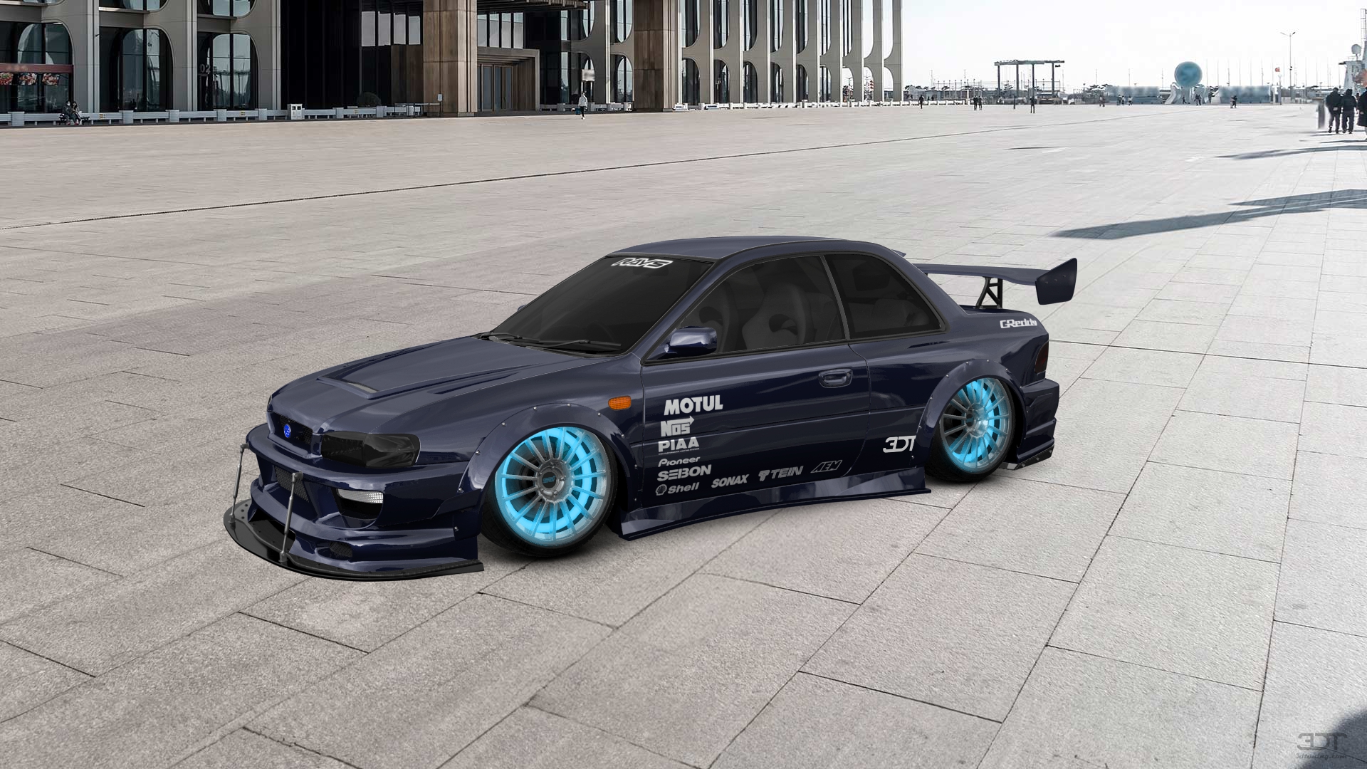 Subaru Impreza WRX STI 22B 2 Door Coupe 2000 tuning