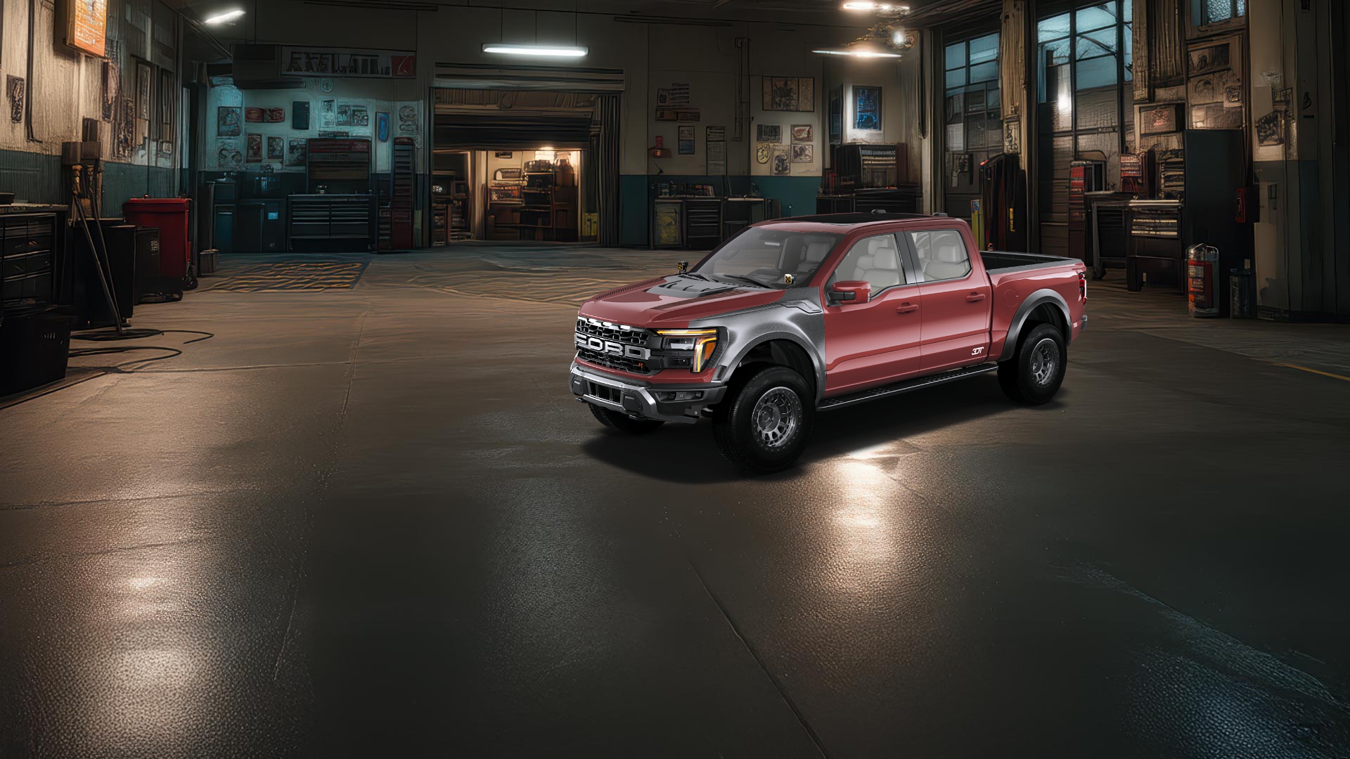 Ford F-150 Raptor 4 Door pickup truck 2024 tuning