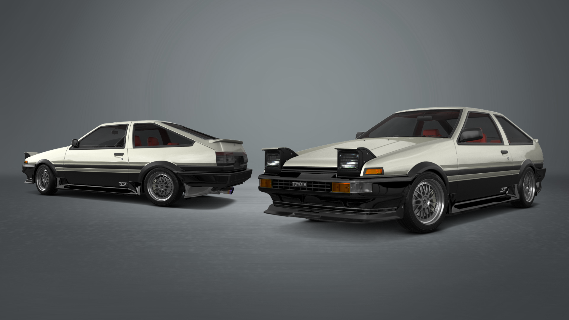 Toyota AE86 3 Door Hatchback 1985 tuning