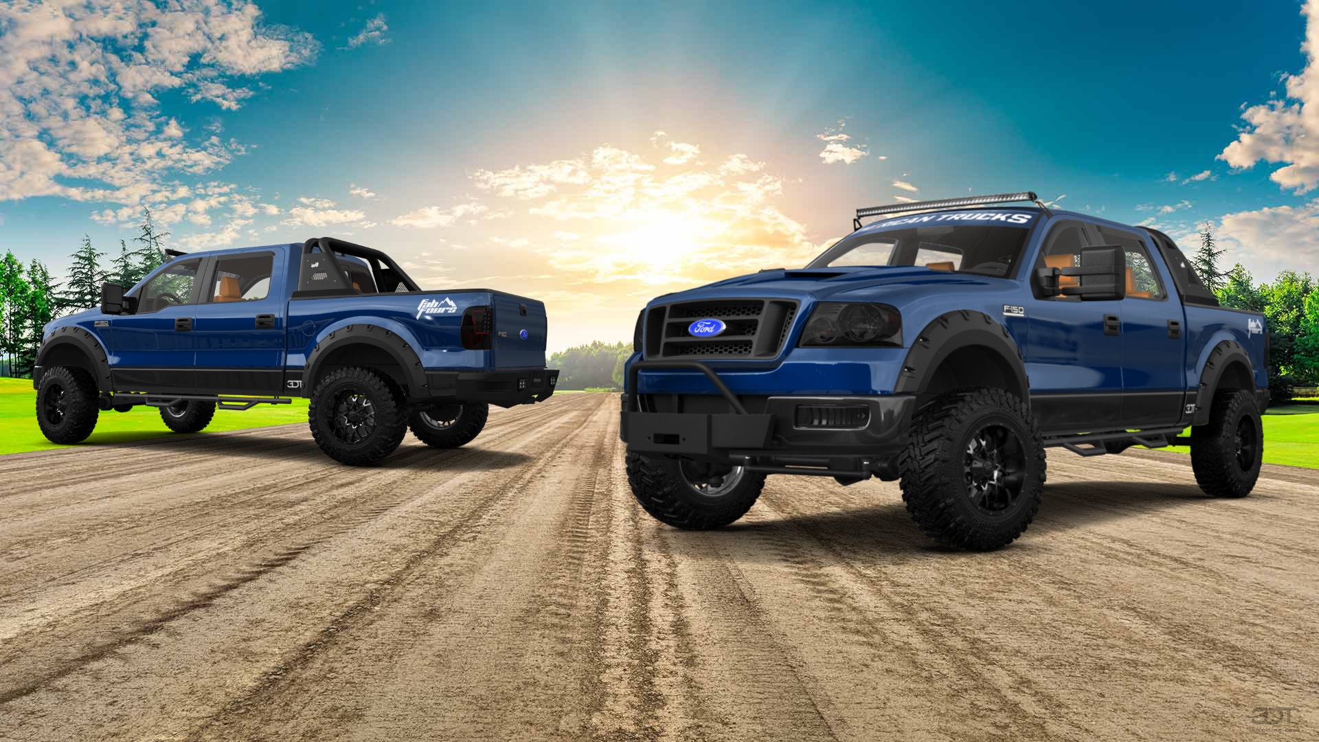 Ford F-150 SuperCrew 4 Door pickup truck 2004 Images