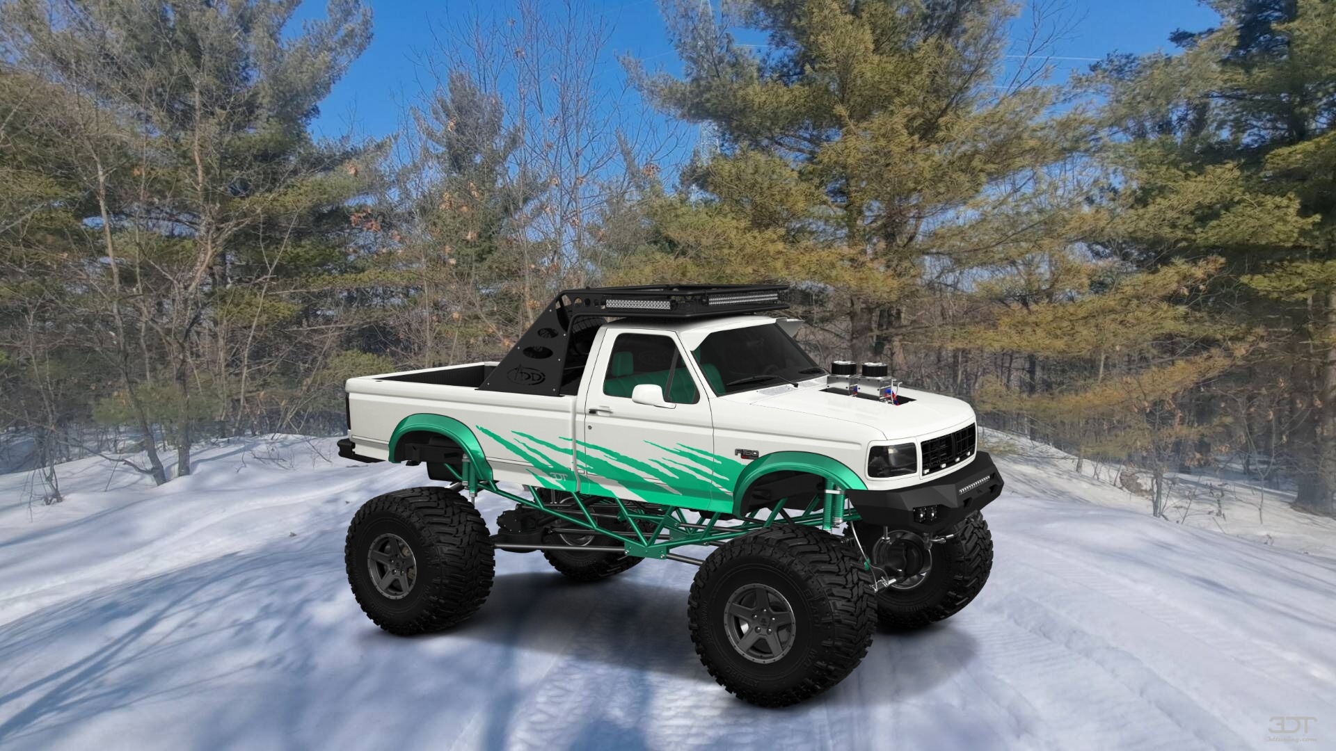 Ford F-150 Regular Cab 2 Door pickup truck 1992