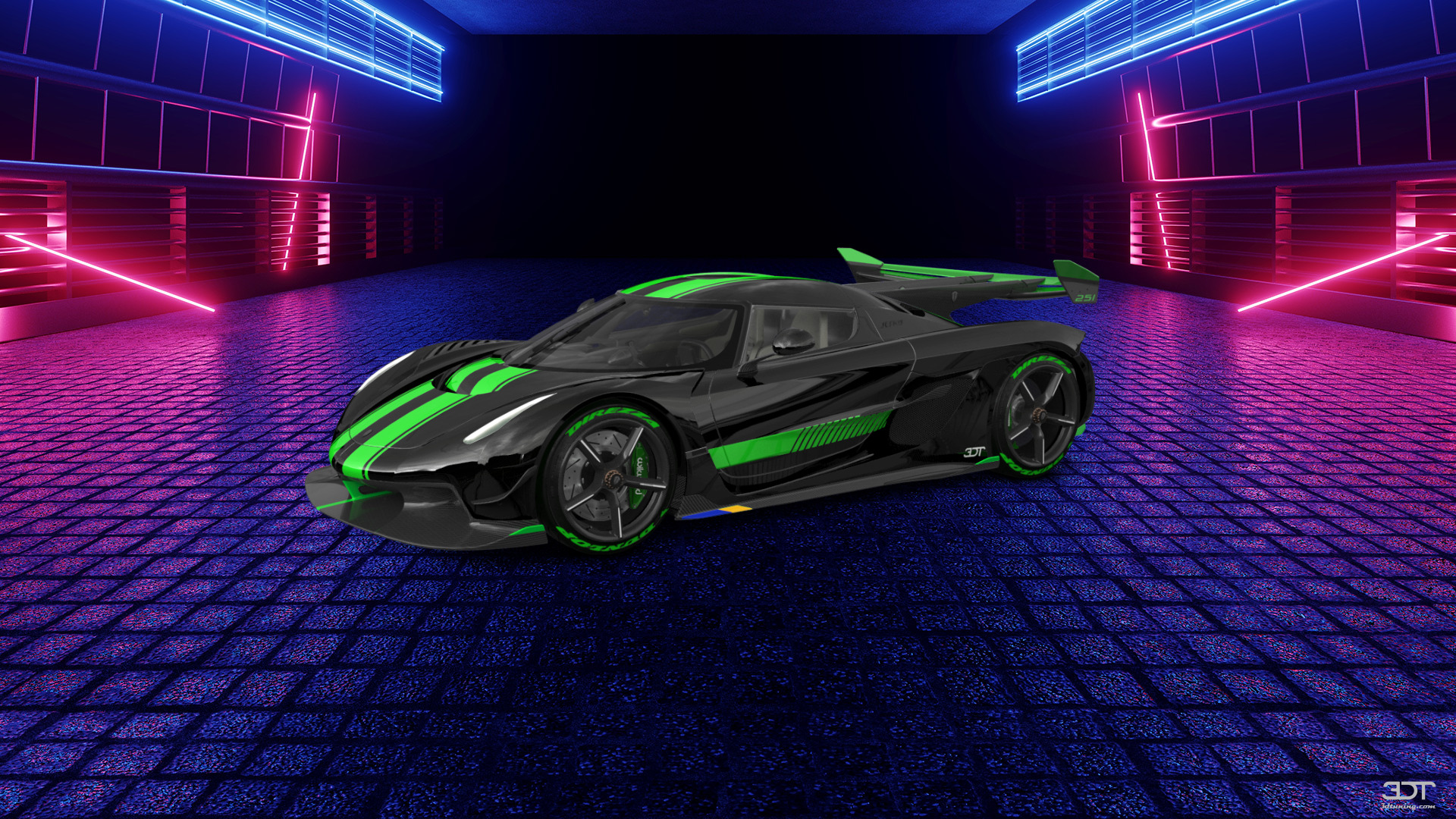 Koenigsegg Jesko 2 door targa top 2020 tuning