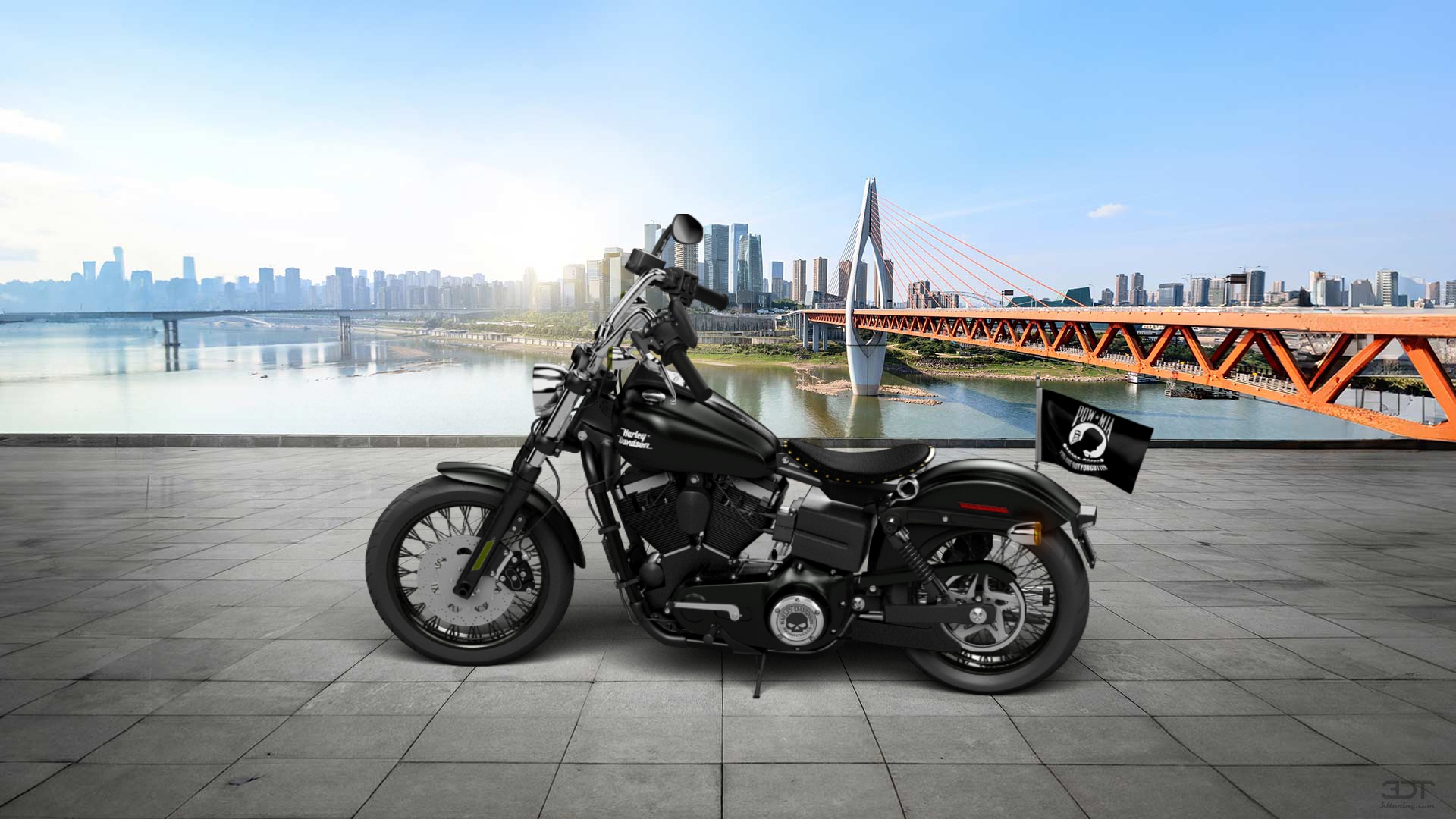 Harley-Davidson Dyna Street Bob Cruiser 2015 tuning