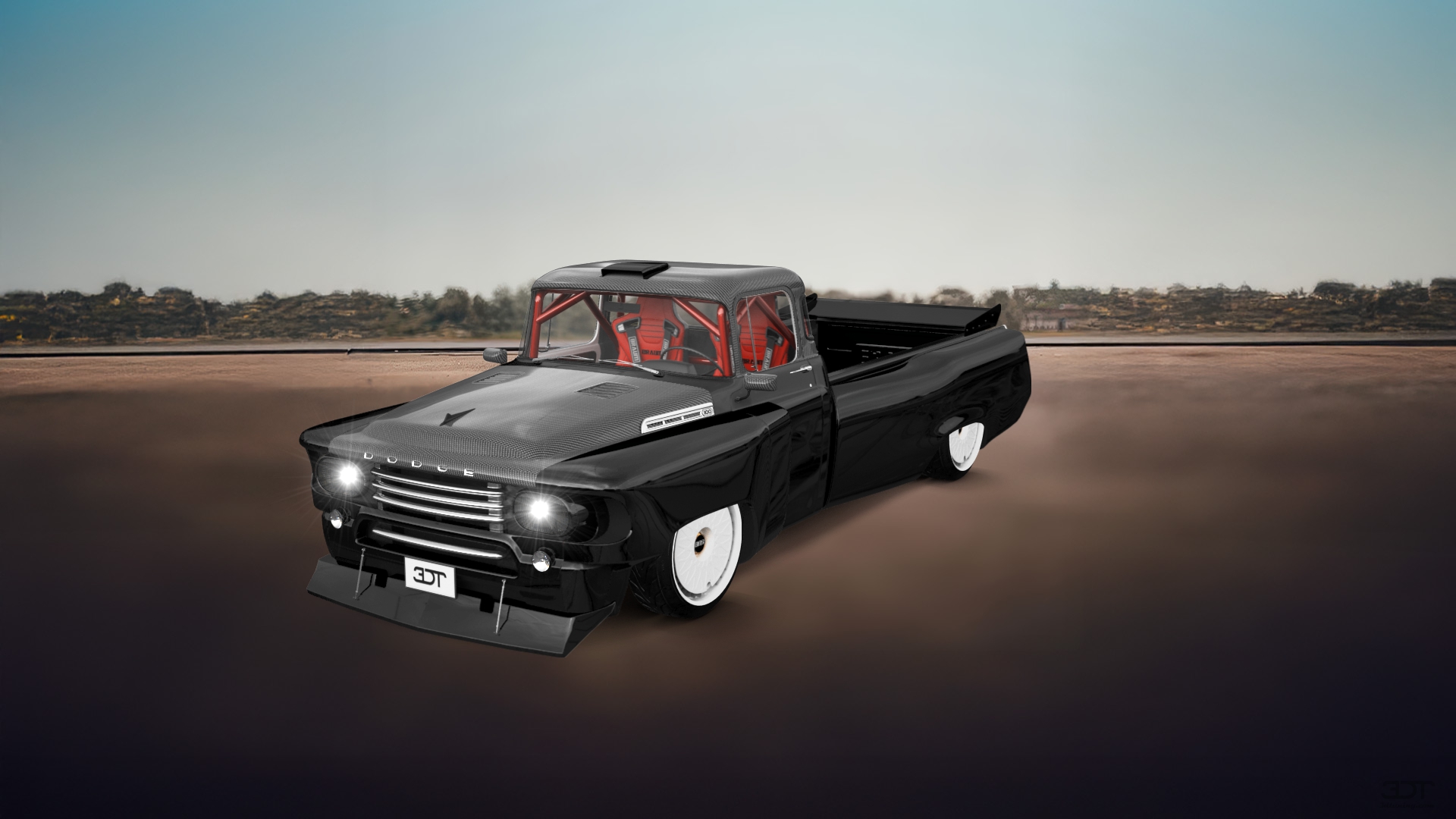 Dodge C series 2 Door pickup truck 1958 tuning