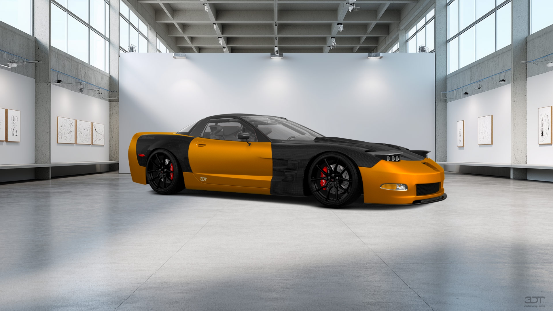 Chevrolet Corvette C5 Fastback 2 Door Coupe 1997 tuning