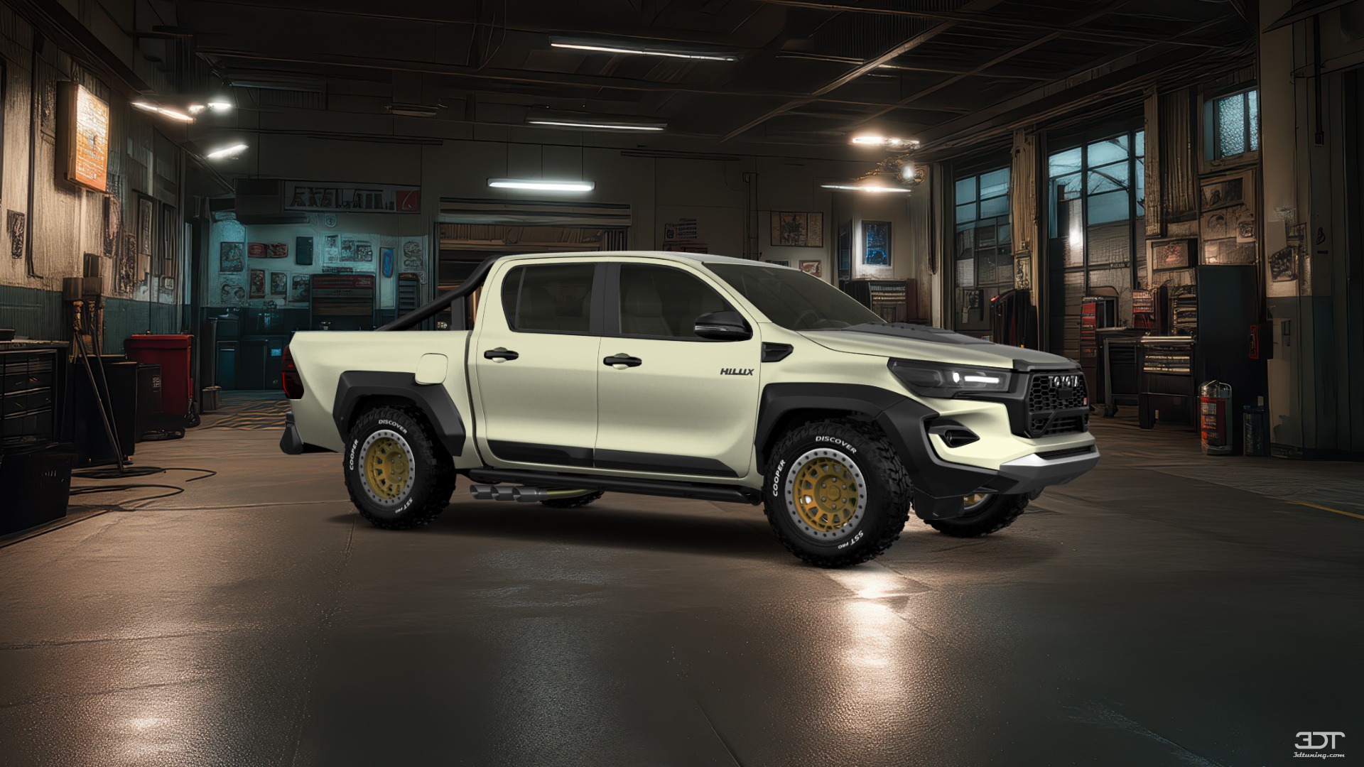 Toyota Hilux Double Cab 4 Door pickup truck 2015 tuning
