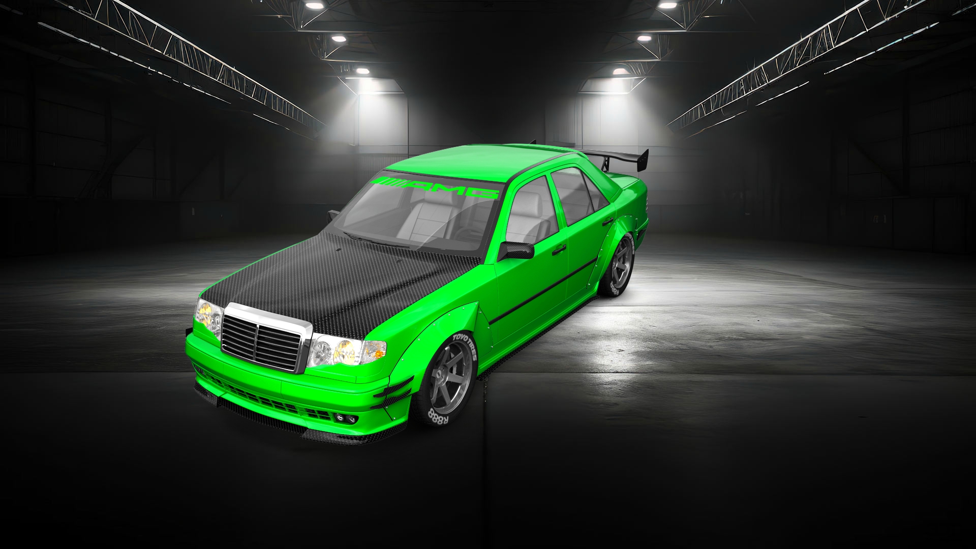 Mercedes E-Class Sedan 1984 tuning