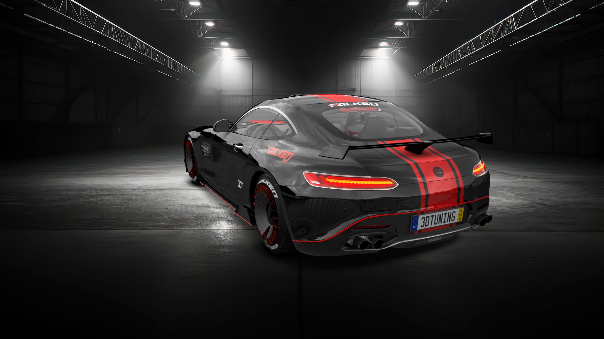 Mercedes AMG GT 2 door fastback coupe 2015 tuning