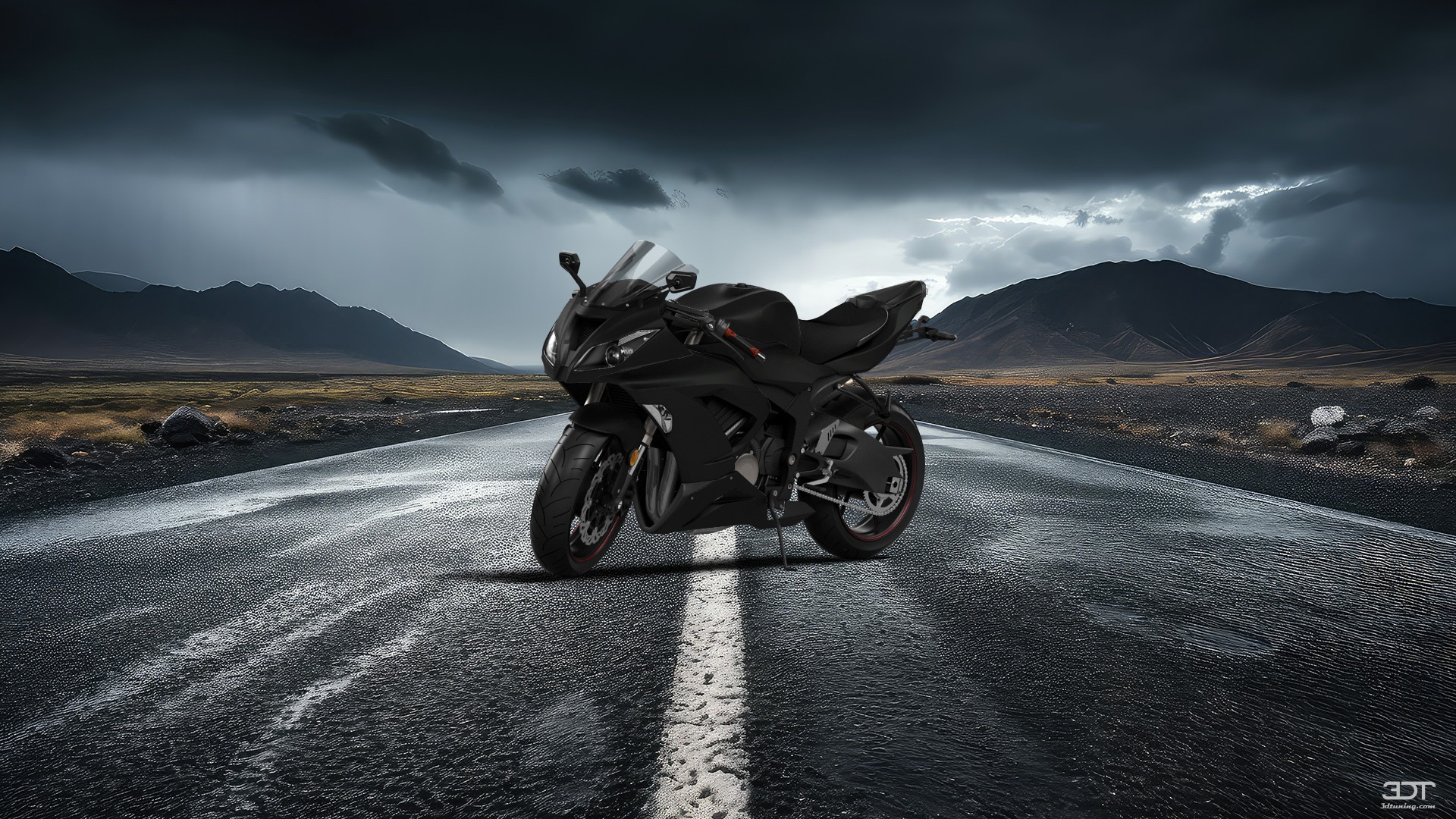 Kawasaki Ninja ZX 6R Sport Bike 2015