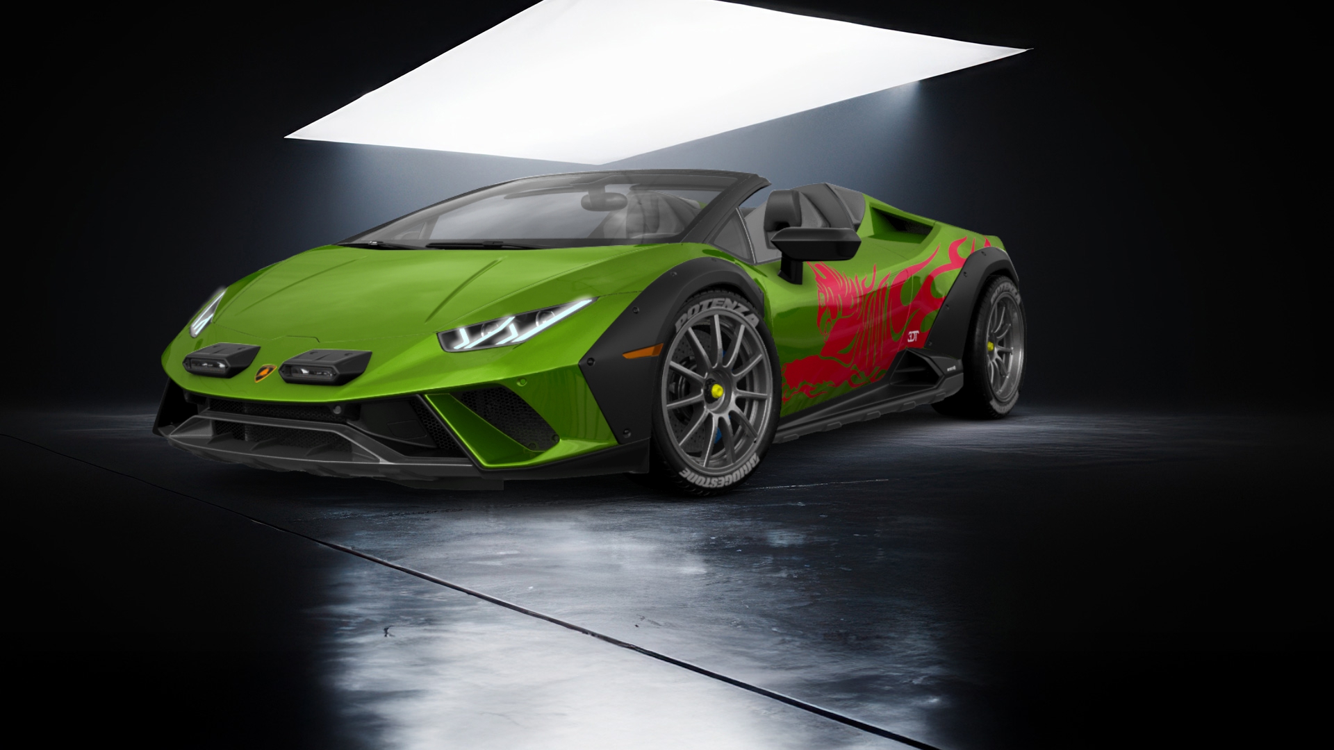 Lamborghini Huracan Spyder 2 Door Convertible 2016 tuning