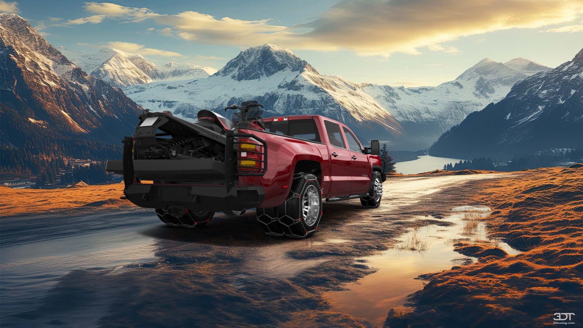 GMC Sierra 3500 HD Crew Cab 4 Door pickup truck 2015