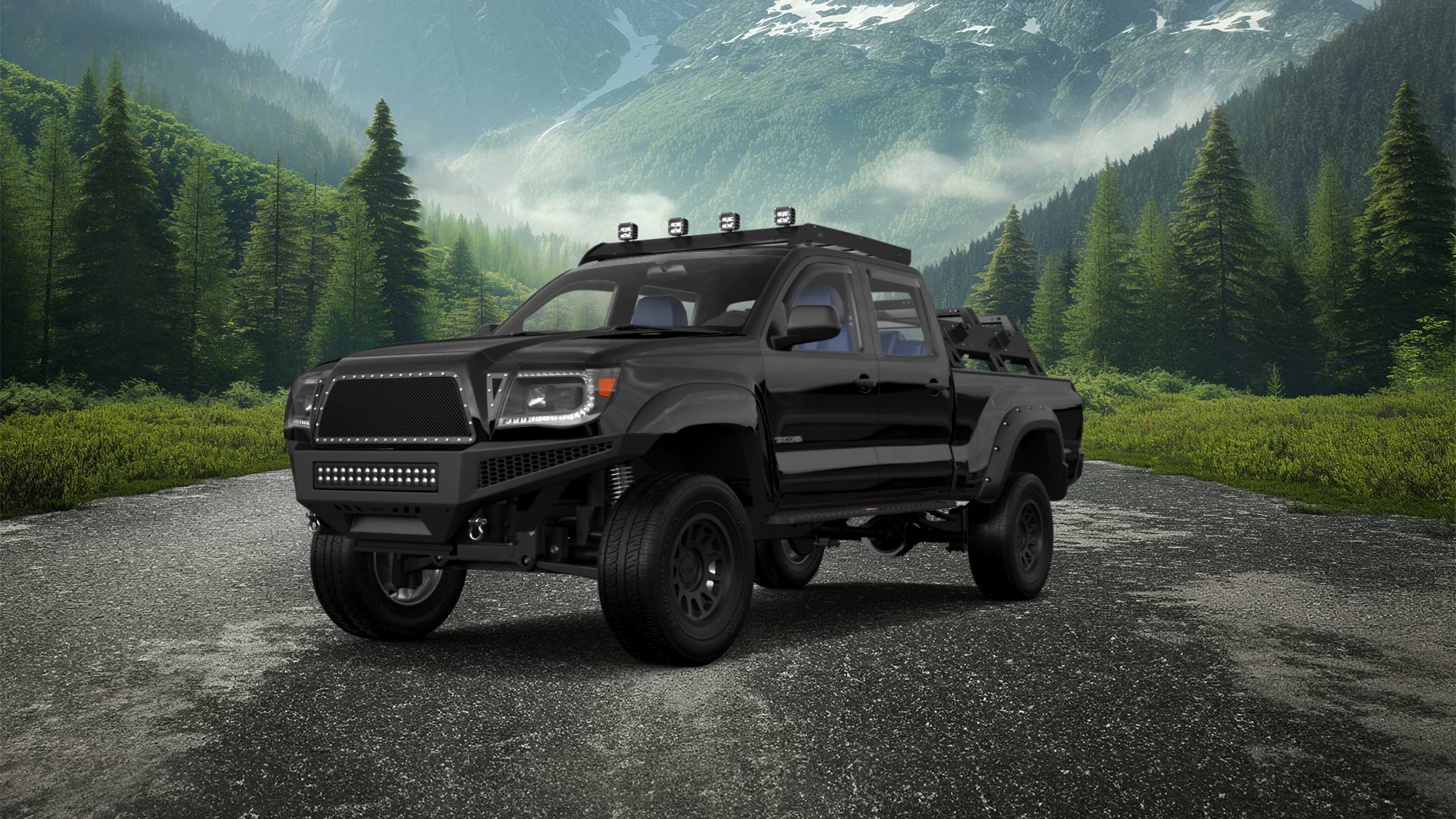 Toyota Tacoma Crew Cab 6.2 ft box 4 Door Truck 2005 tuning