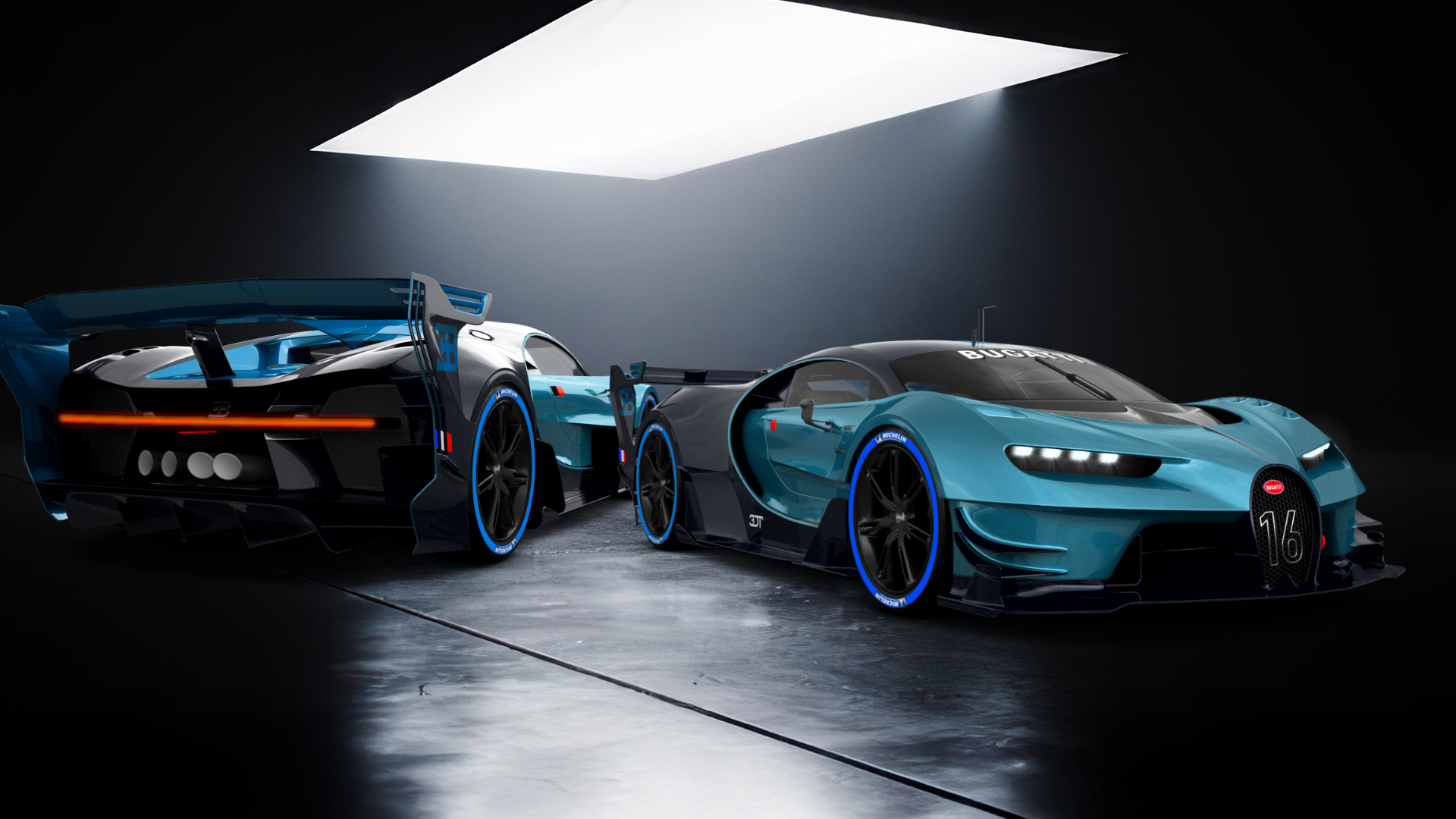 Bugatti Vision GT Supercar 2015 tuning