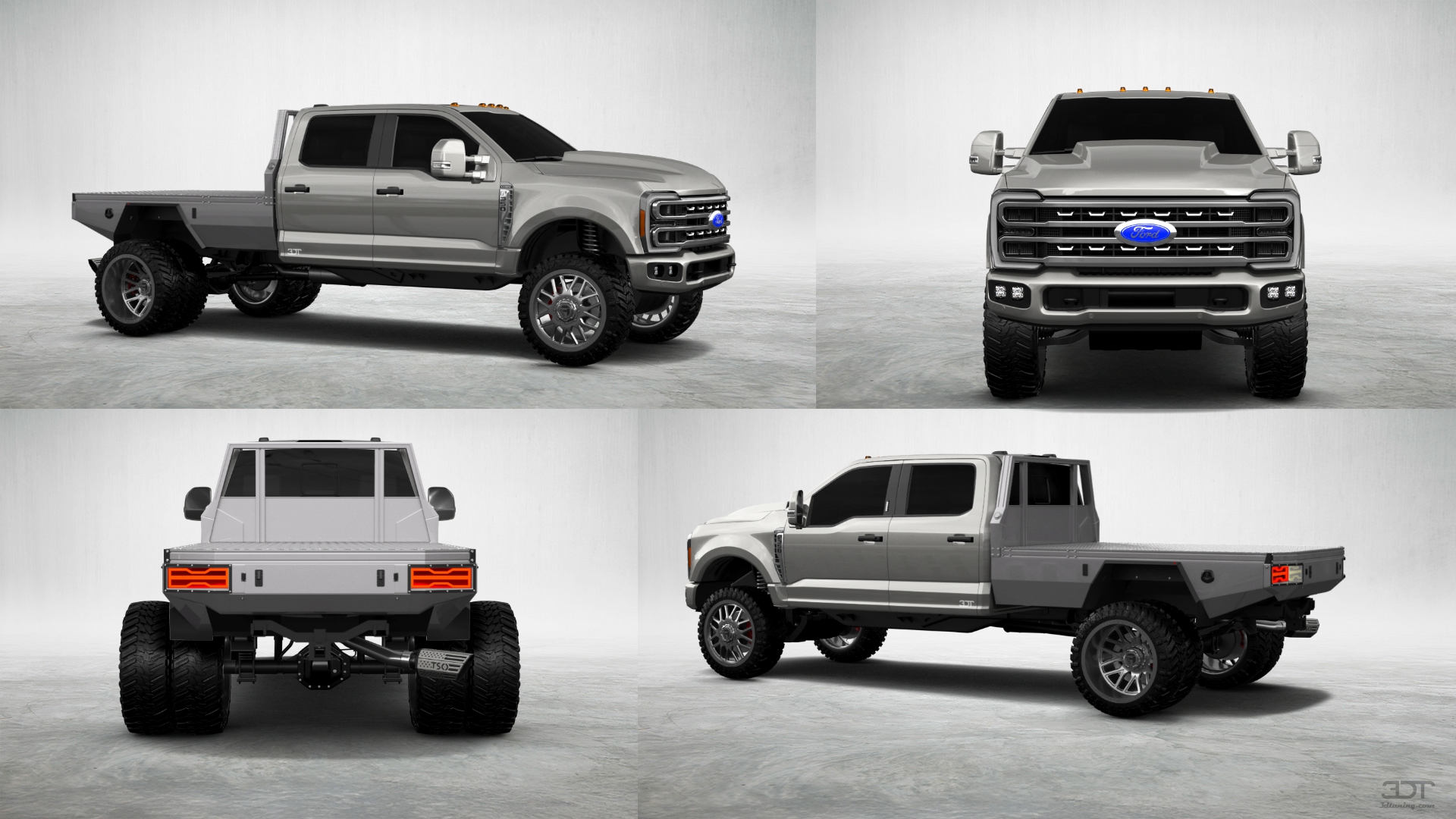 Ford F-350 DRW Crew Cab 4 Door pickup truck 2023 tuning