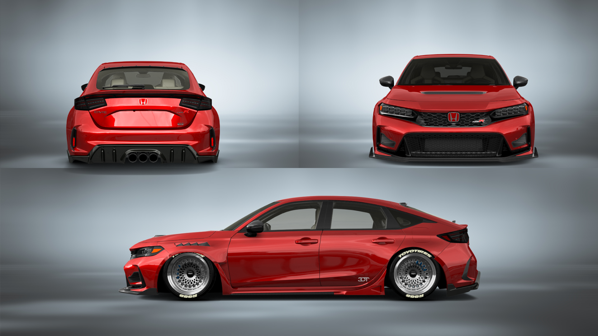 Honda Civic Type R 5 Door Liftback 2022 tuning
