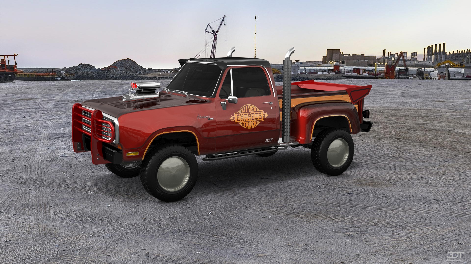 Dodge Lil Red Express 2 Door pickup truck 1979