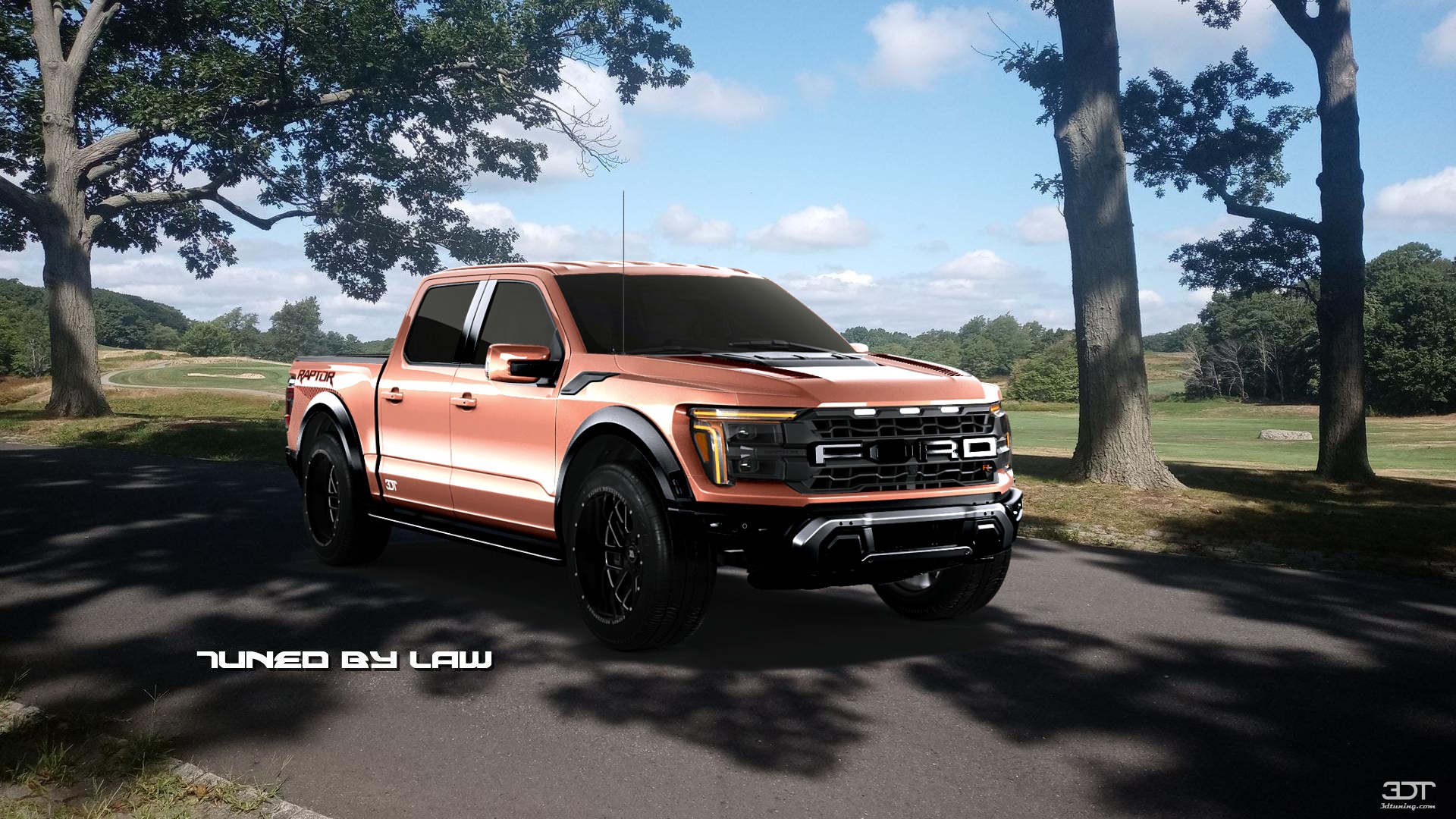 Ford F-150 Raptor 4 Door pickup truck 2024 tuning