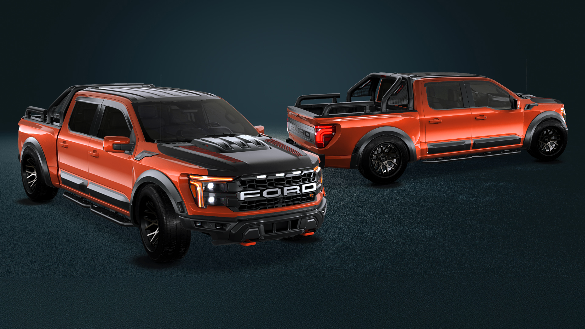 Ford F-150 Raptor 4 Door pickup truck 2024 tuning