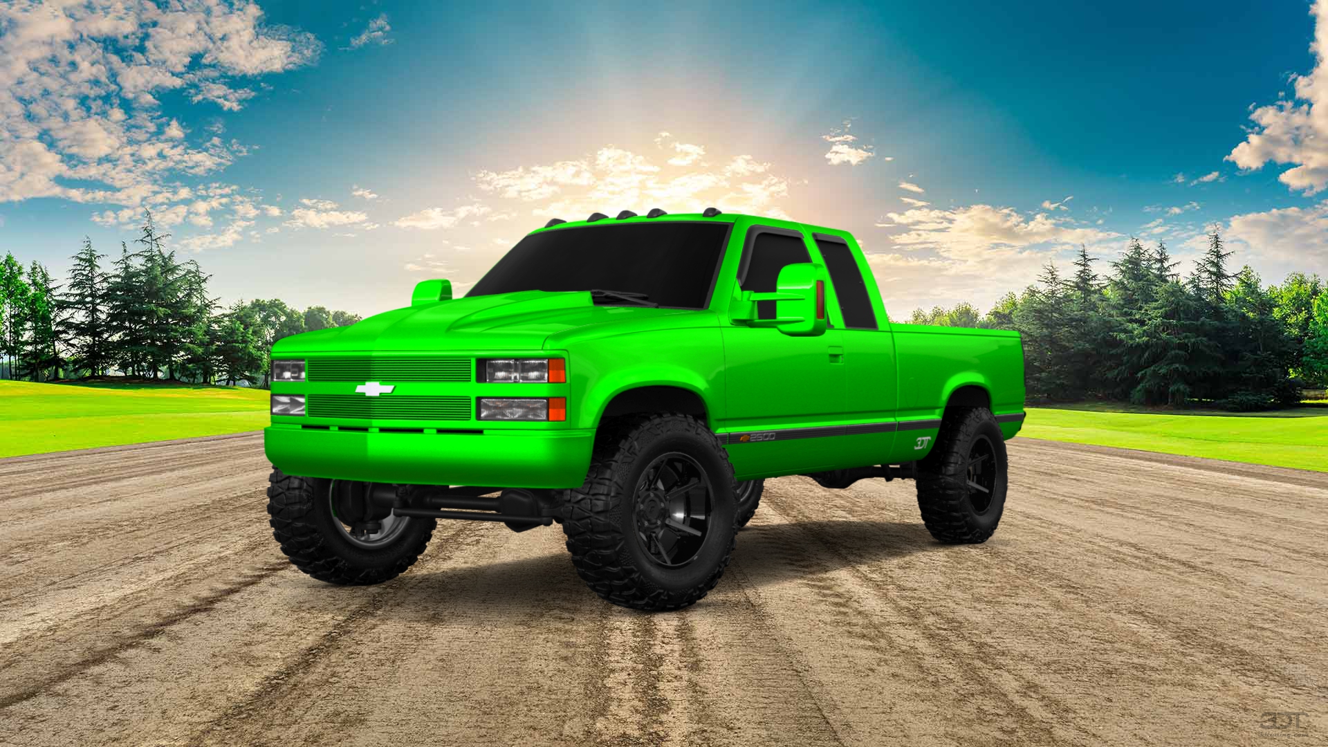 Chevrolet K2500 Extended Cab Pickup 1989 tuning