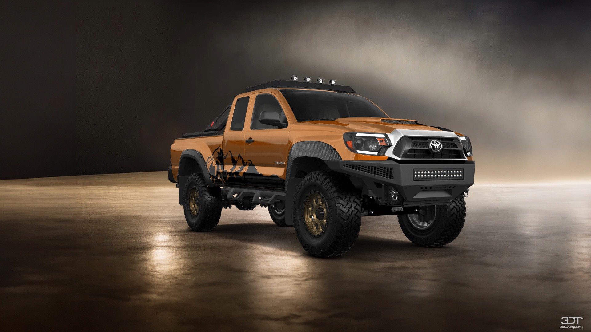 Toyota Tacoma Access Cab 6.2 ft box Pickup Truck 2012