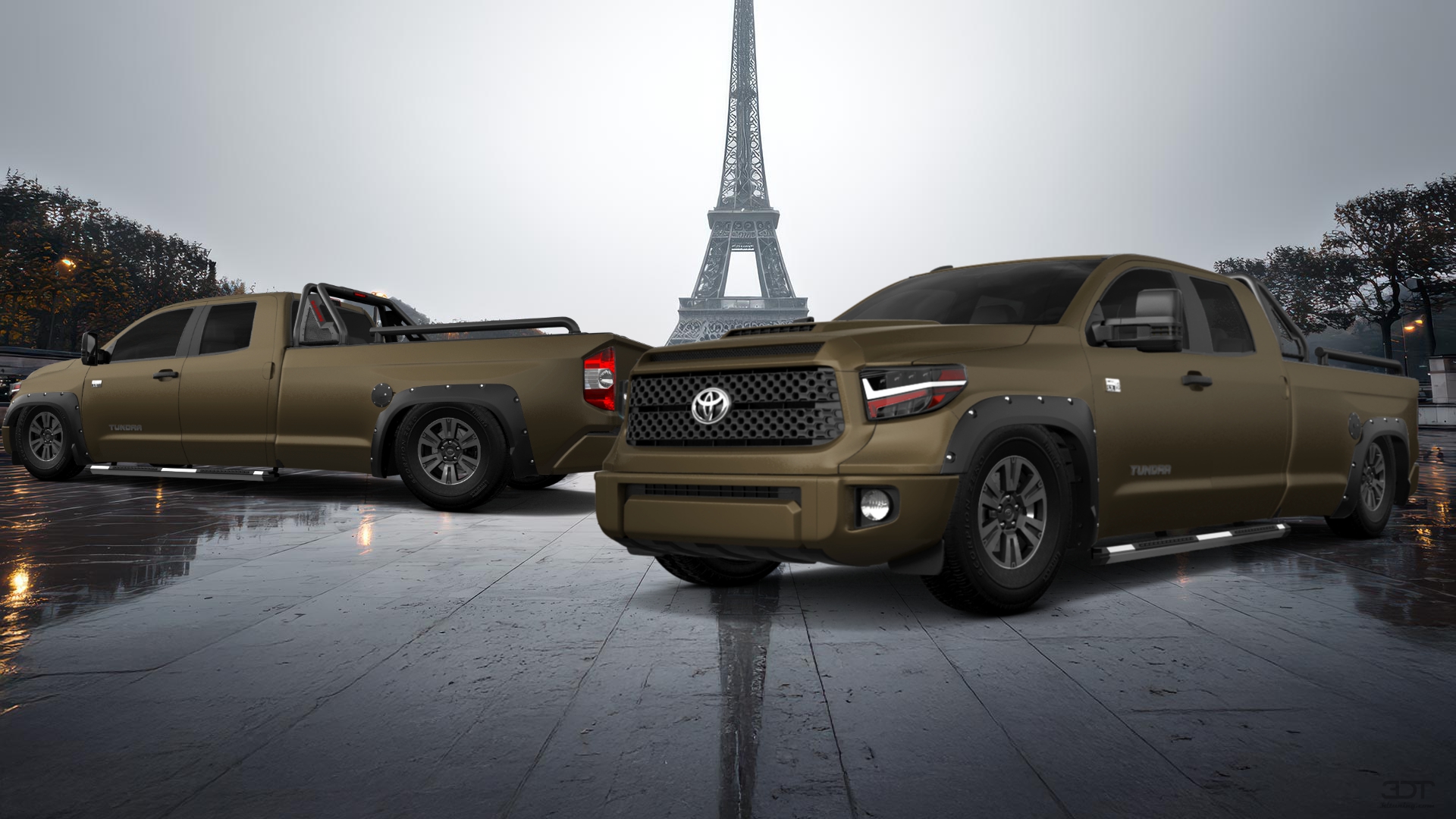 Toyota Tundra Double Cab 8ft box 4 Door Truck 2014 tuning