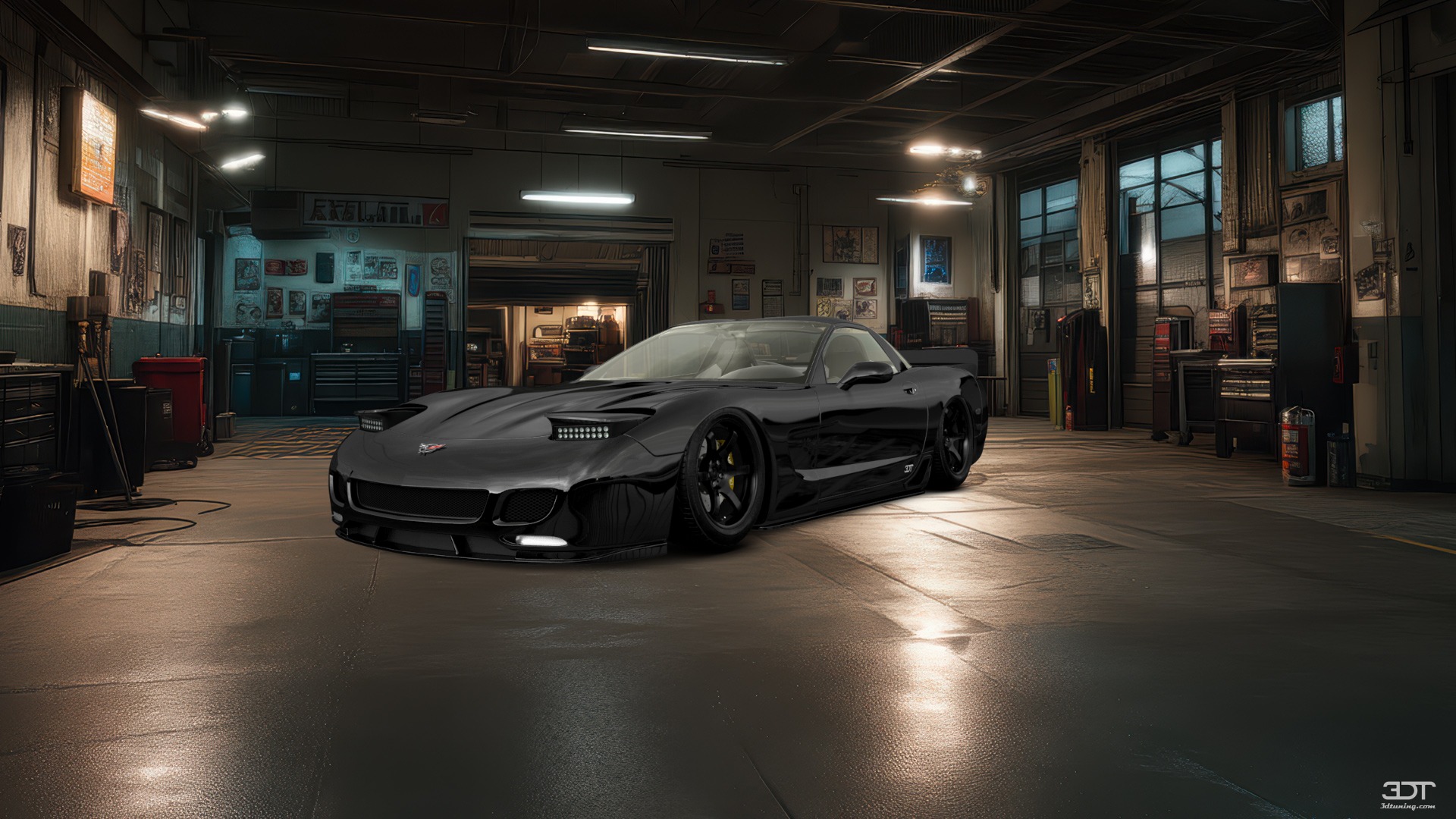 Chevrolet Corvette C5 Fastback 2 Door Coupe 1997 tuning