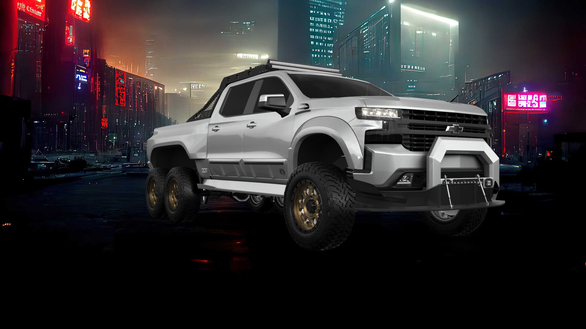 Chevrolet Silverado Hennessey Goliath 6X6 Truck 2020 tuning
