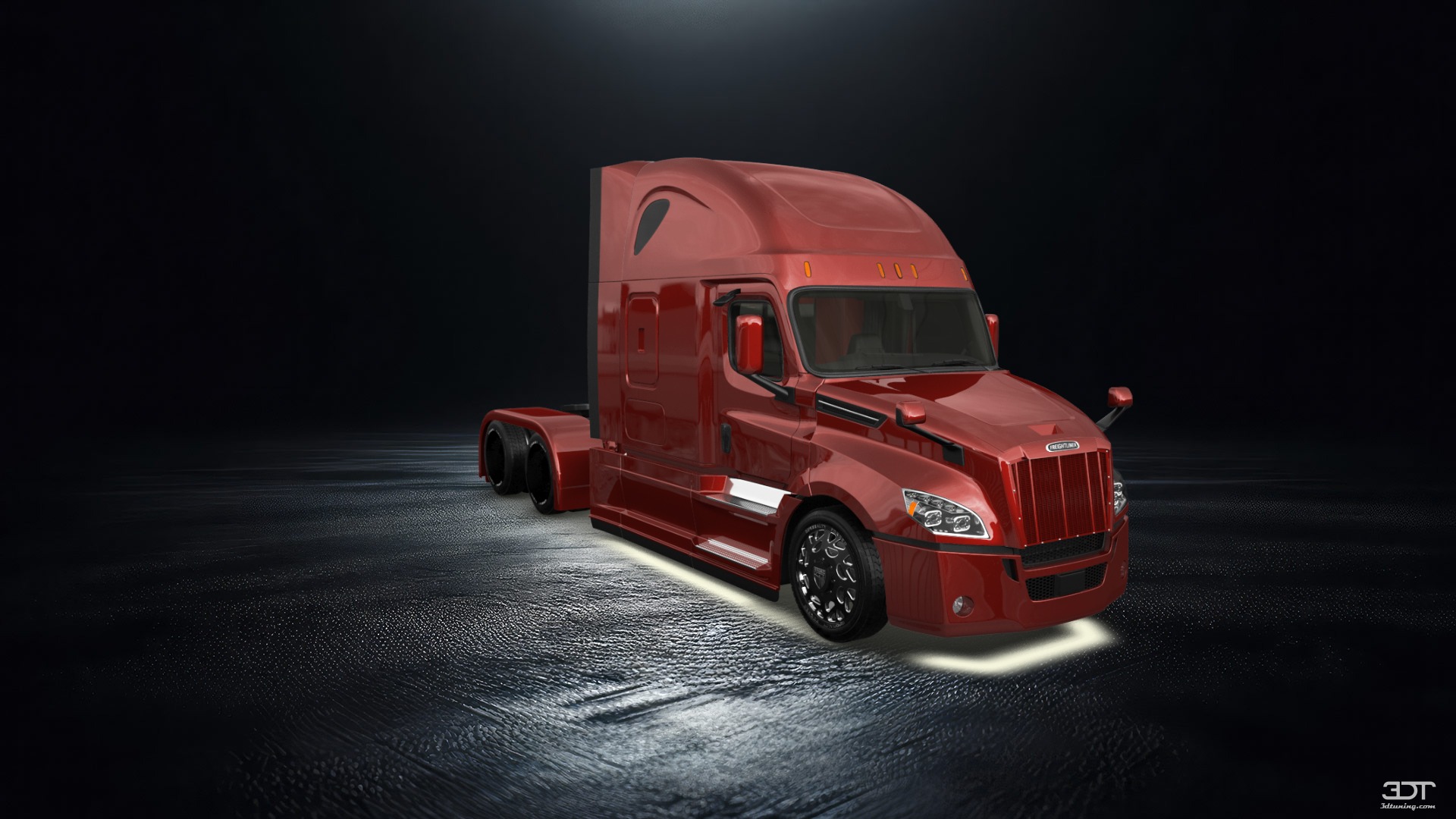 Freightliner Cascadia Sleeper Cab Truck 2018 tuning