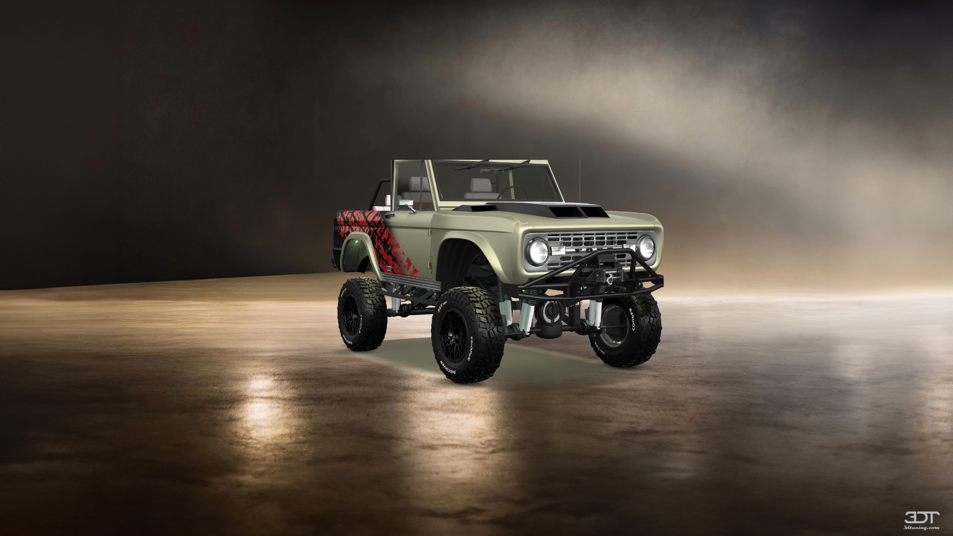 Tuning Ford Bronco 3 Door SUV 1965
