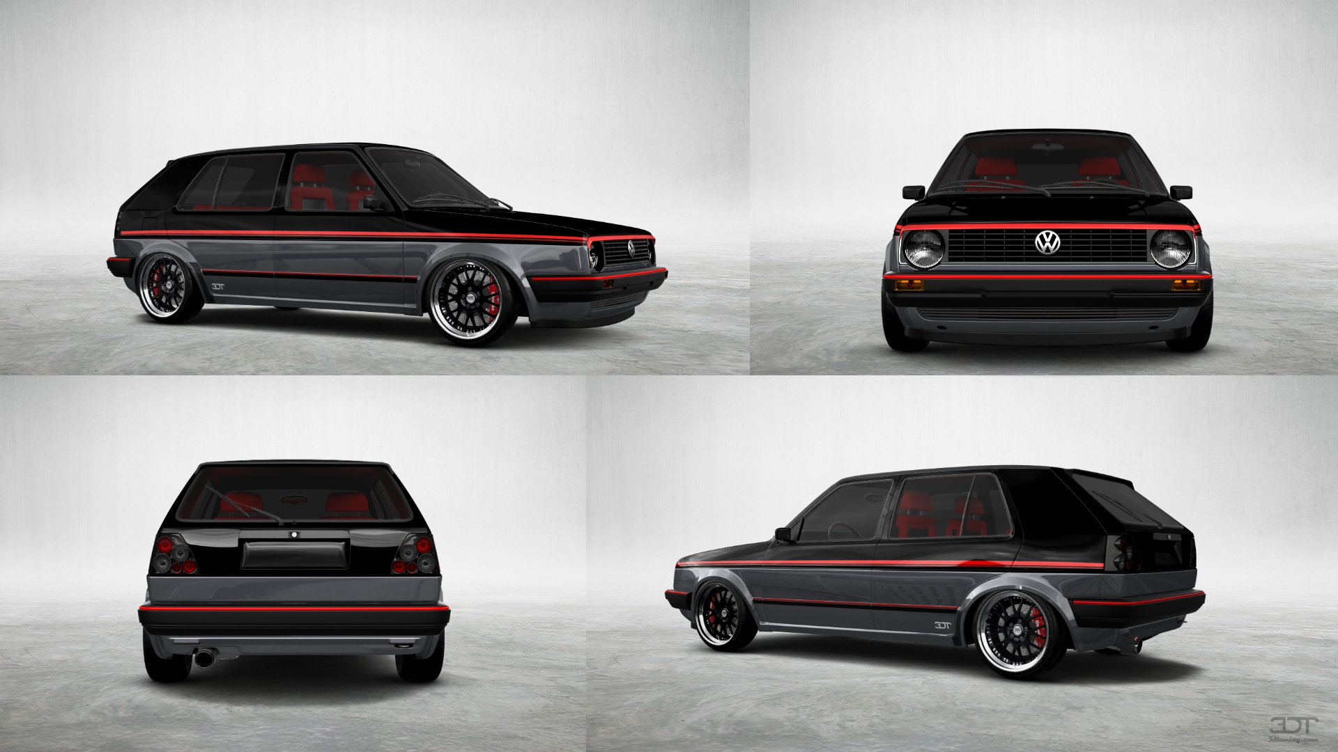 Volkswagen Golf Mk2 5 Door Hatchback 1983 tuning