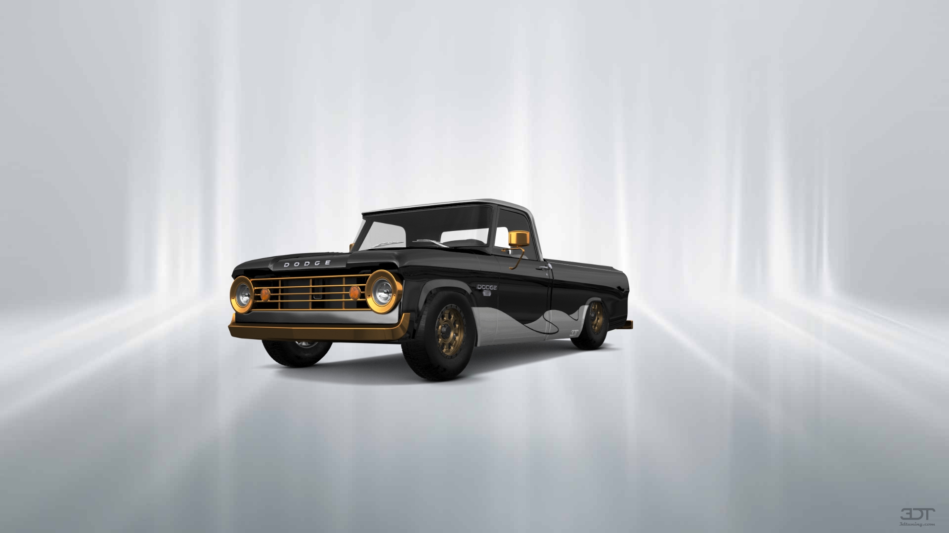 Dodge Power Wagon W200 2 Door pickup truck 1966 tuning