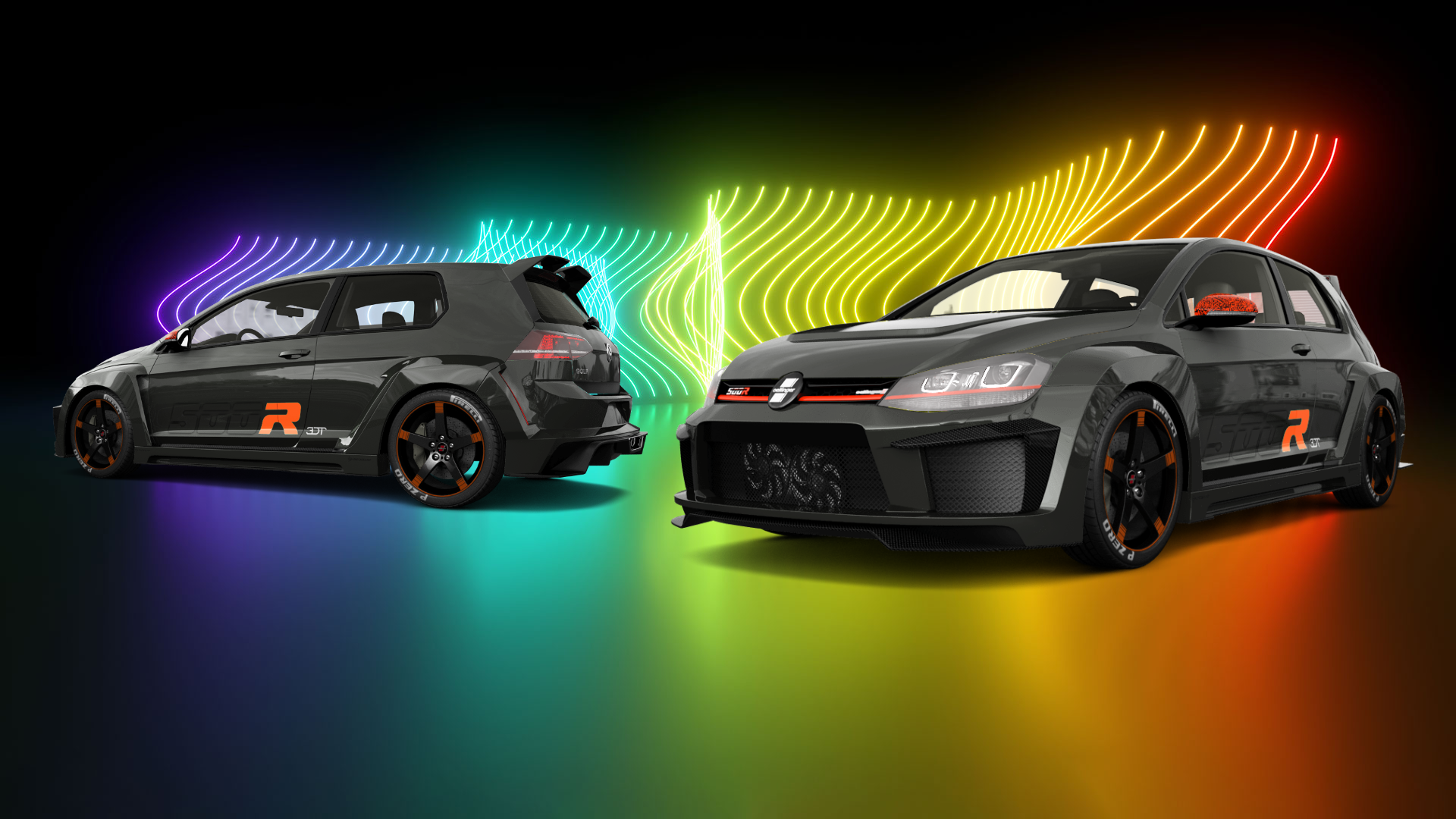 Volkswagen Golf 7 3 Door Hatchback 2013 tuning