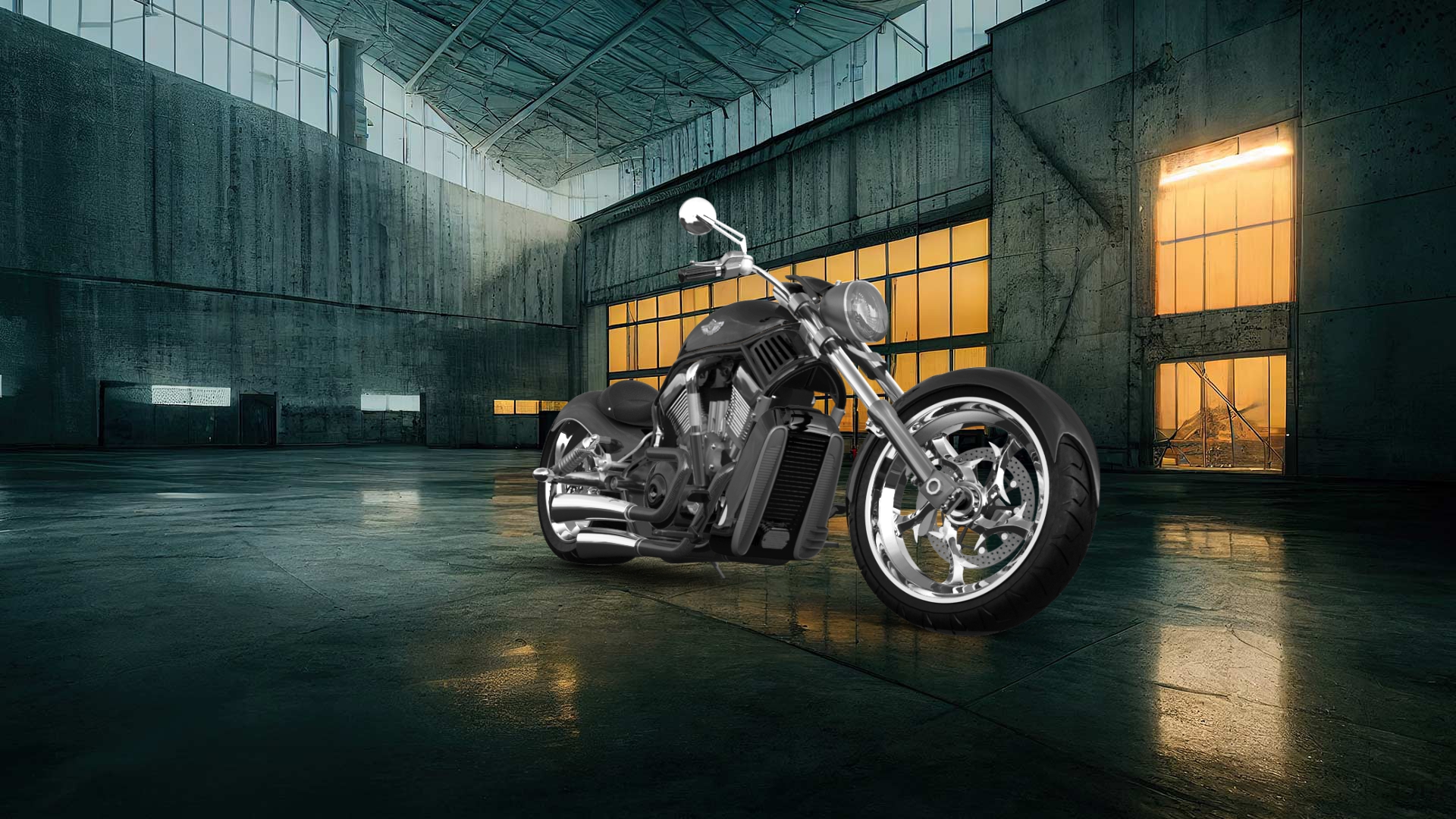 Harley-Davidson Custom Chopper Cruiser 2011