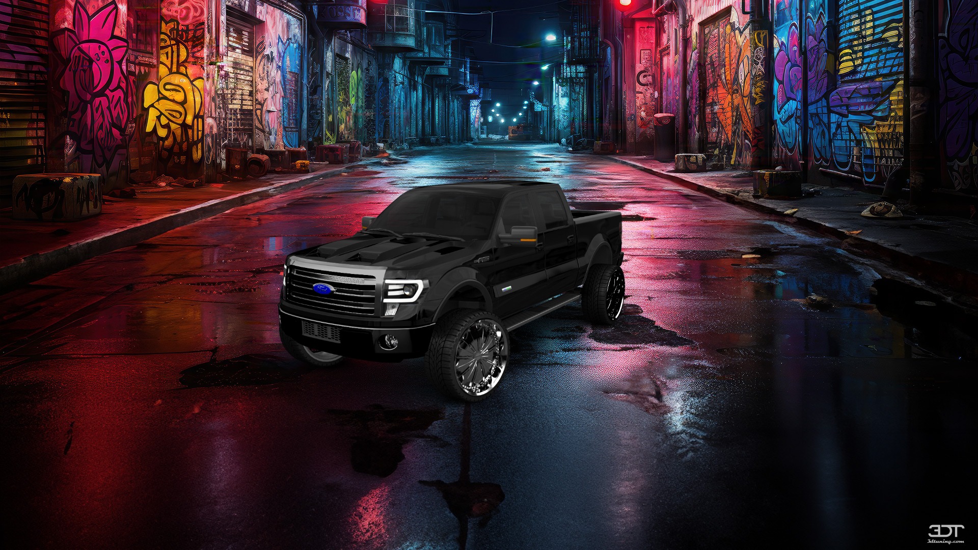 Ford F-150 Crew Cab 4 Door pickup truck 2013