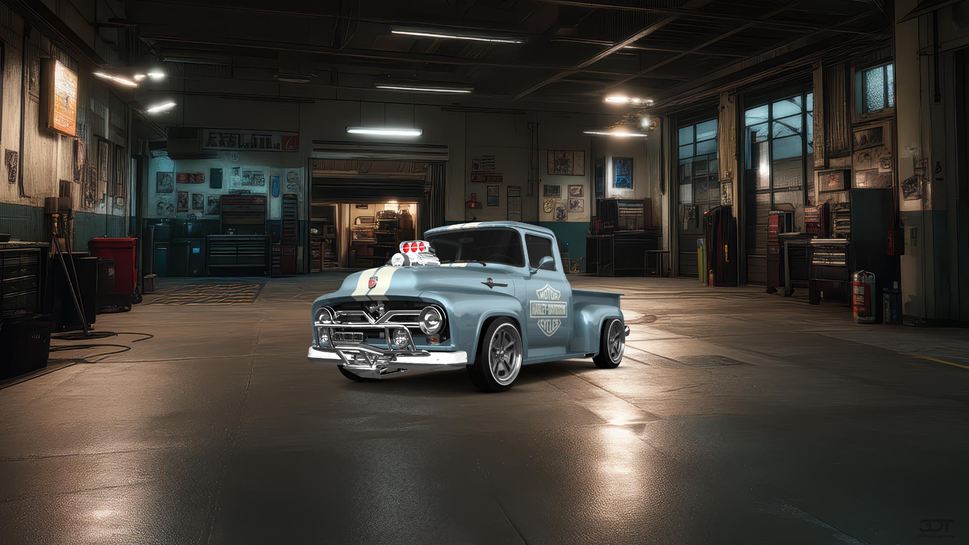 Ford F-100 2 Door truck 1956 tuning