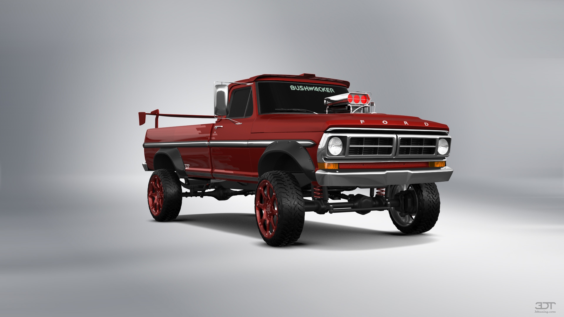 Ford F-250 2 Door pickup truck 1971 tuning