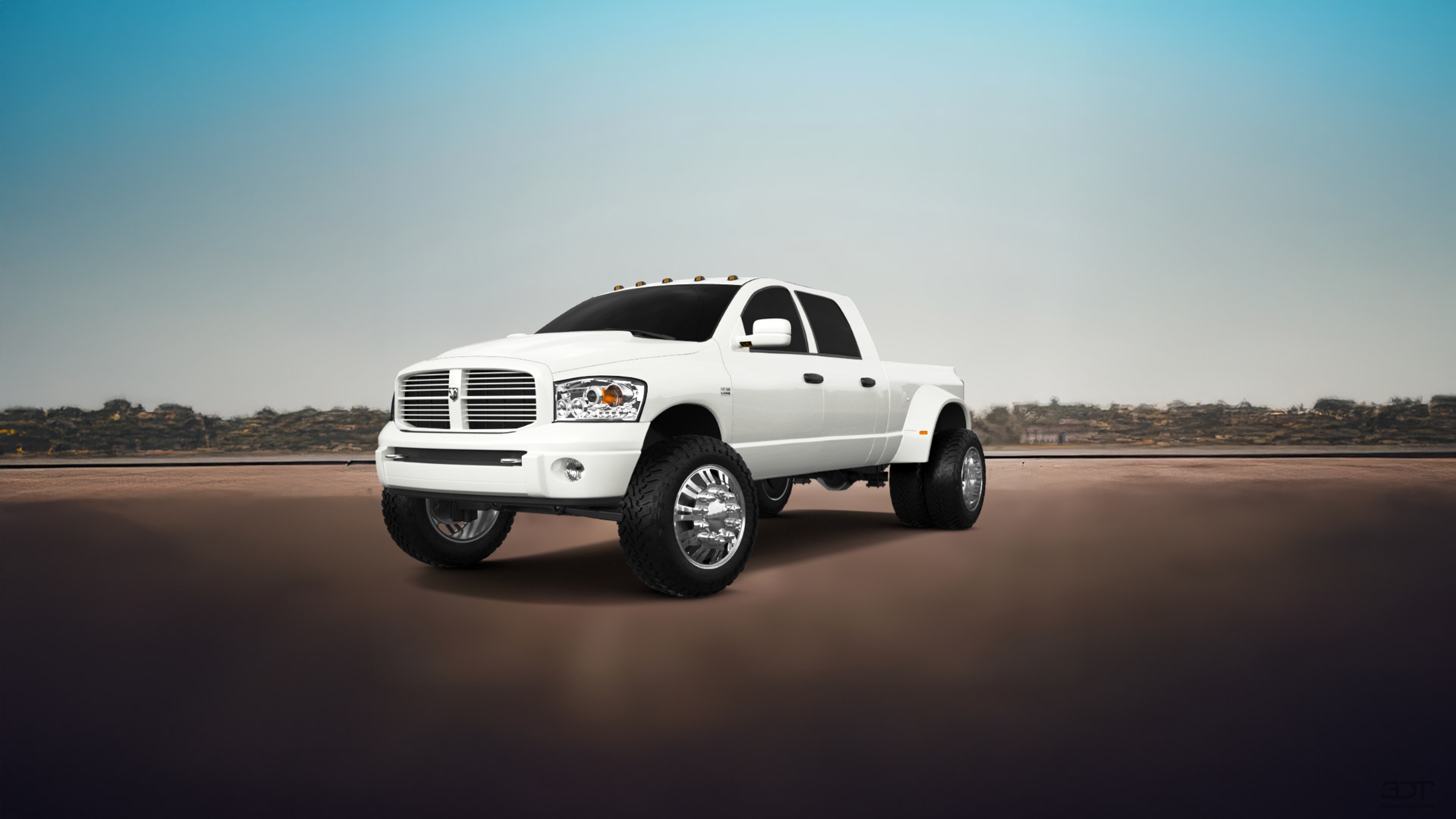 Dodge Ram 3500 Dually 4 Door pickup truck 2007 tuning