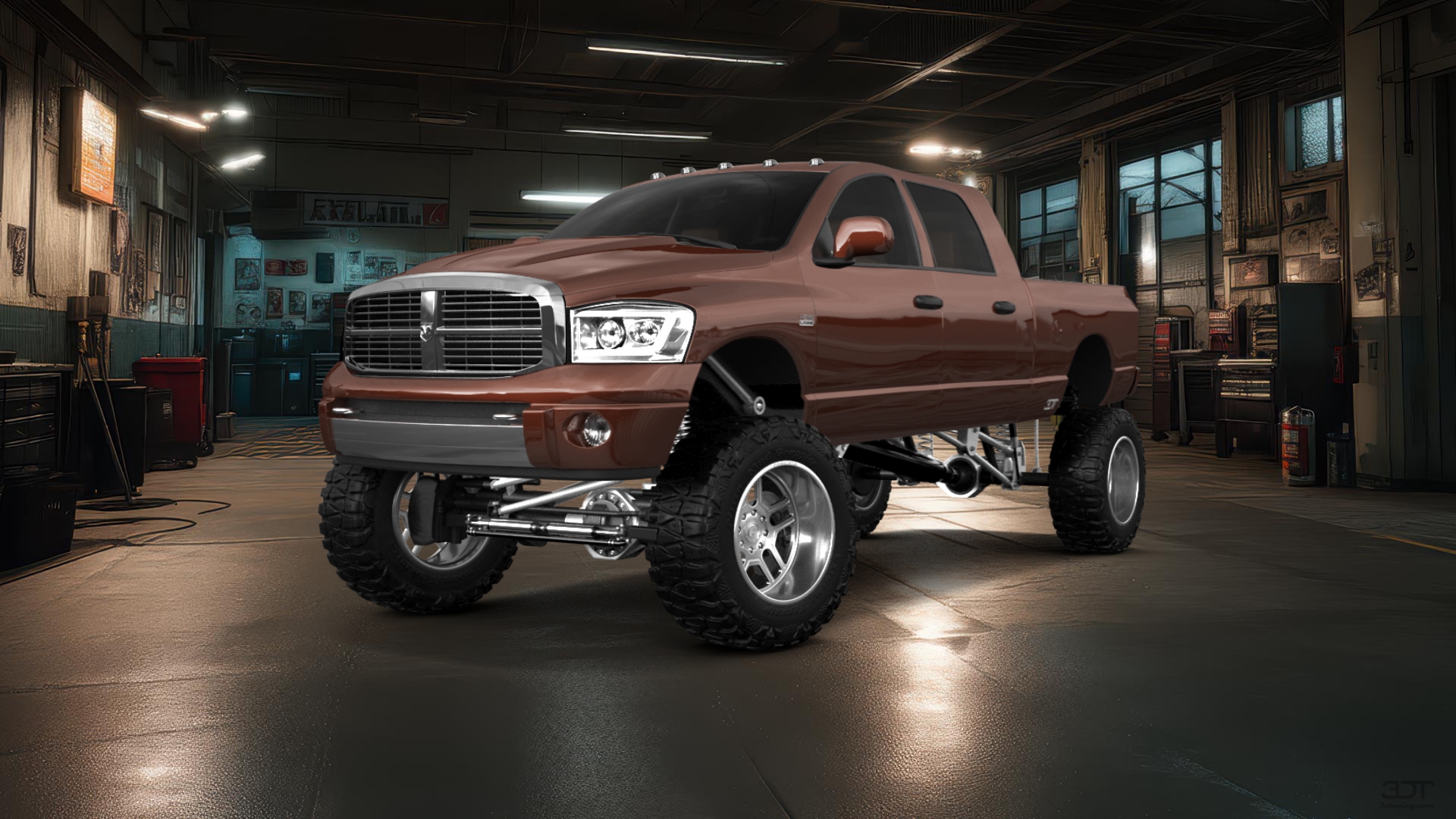 Dodge Ram 2500 4 Door pickup truck 2007 tuning