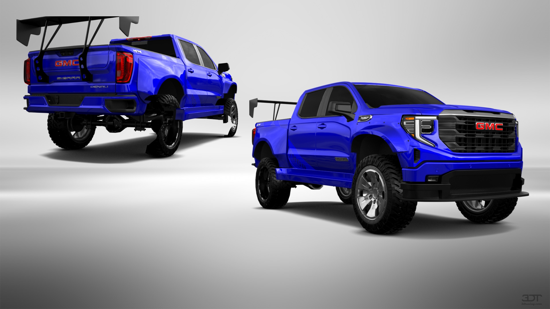 GMC Sierra 1500 Crew Cab 5.8 ft box 4 Door pickup truck 2023 tuning