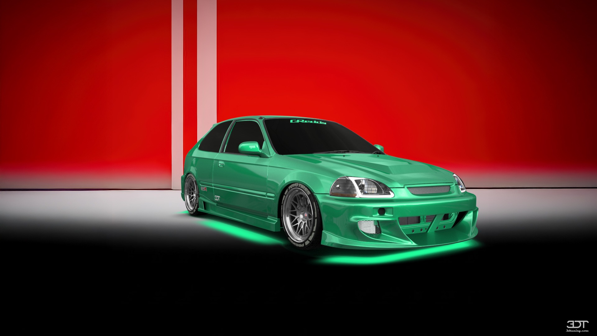 Honda Civic 3 Door Hatchback 1997 tuning
