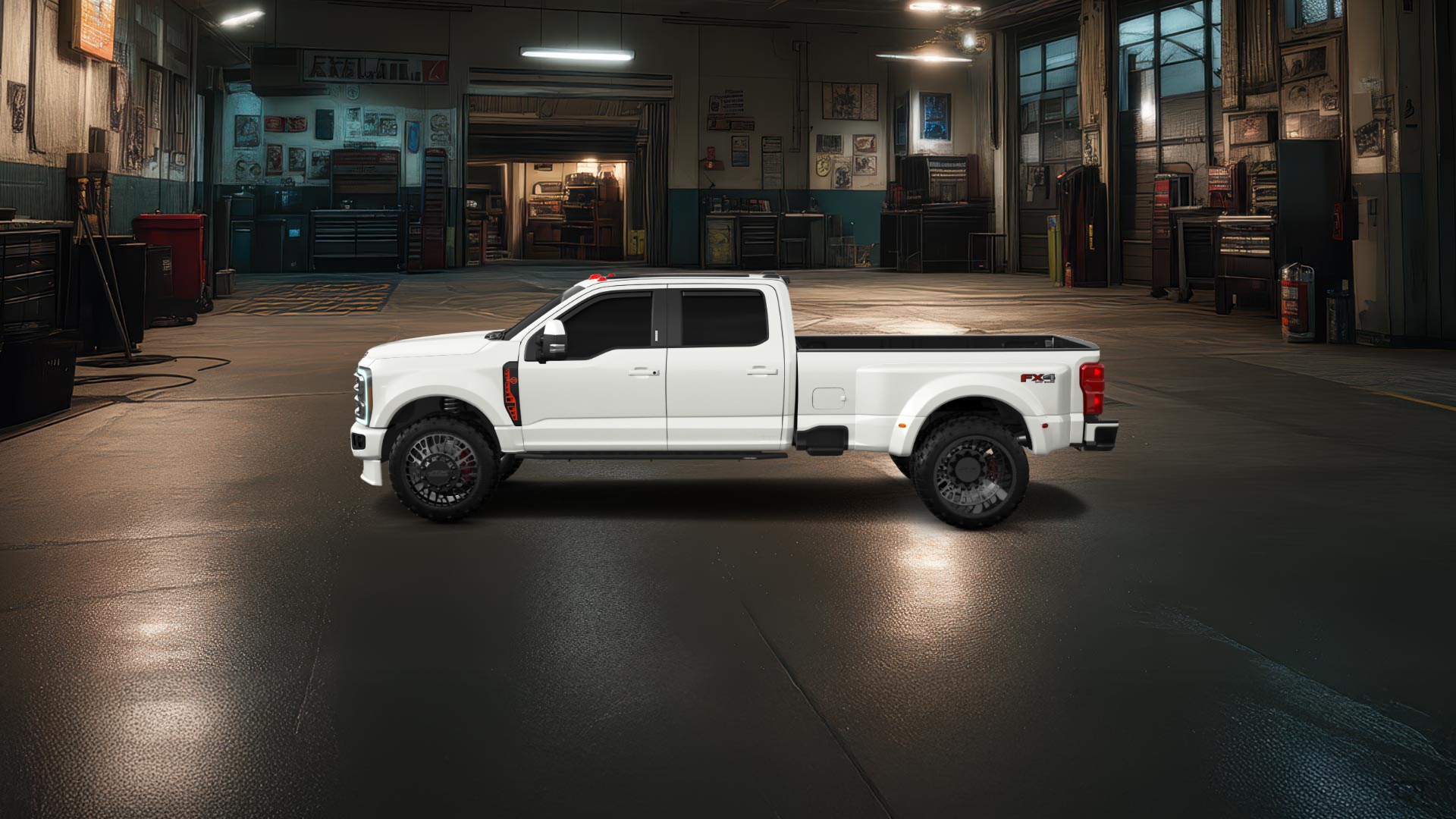 Ford F-350 DRW Crew Cab 4 Door pickup truck 2023 tuning