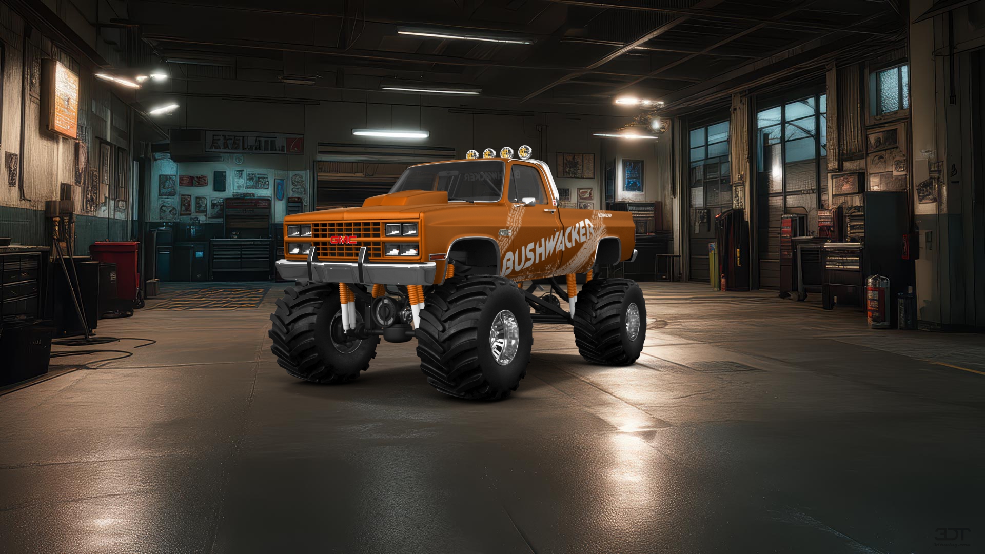 GMC Sierra 1500 2 Door pickup truck 1985 tuning