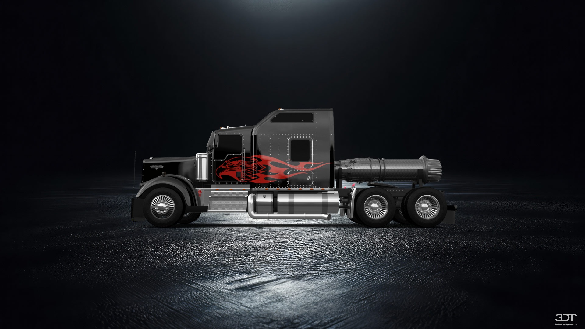 Kenworth W900 Sleeper Cab Truck 2015