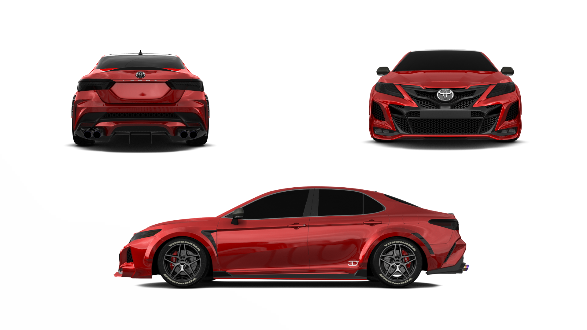 Toyota Camry Sedan 2018 Images